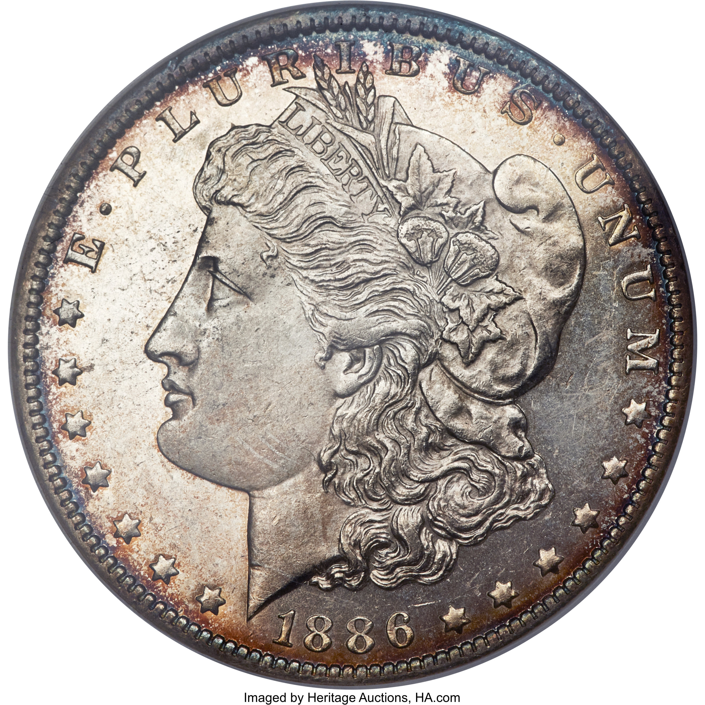 image for: 1886-O $1 MS60 Deep Prooflike NGC....