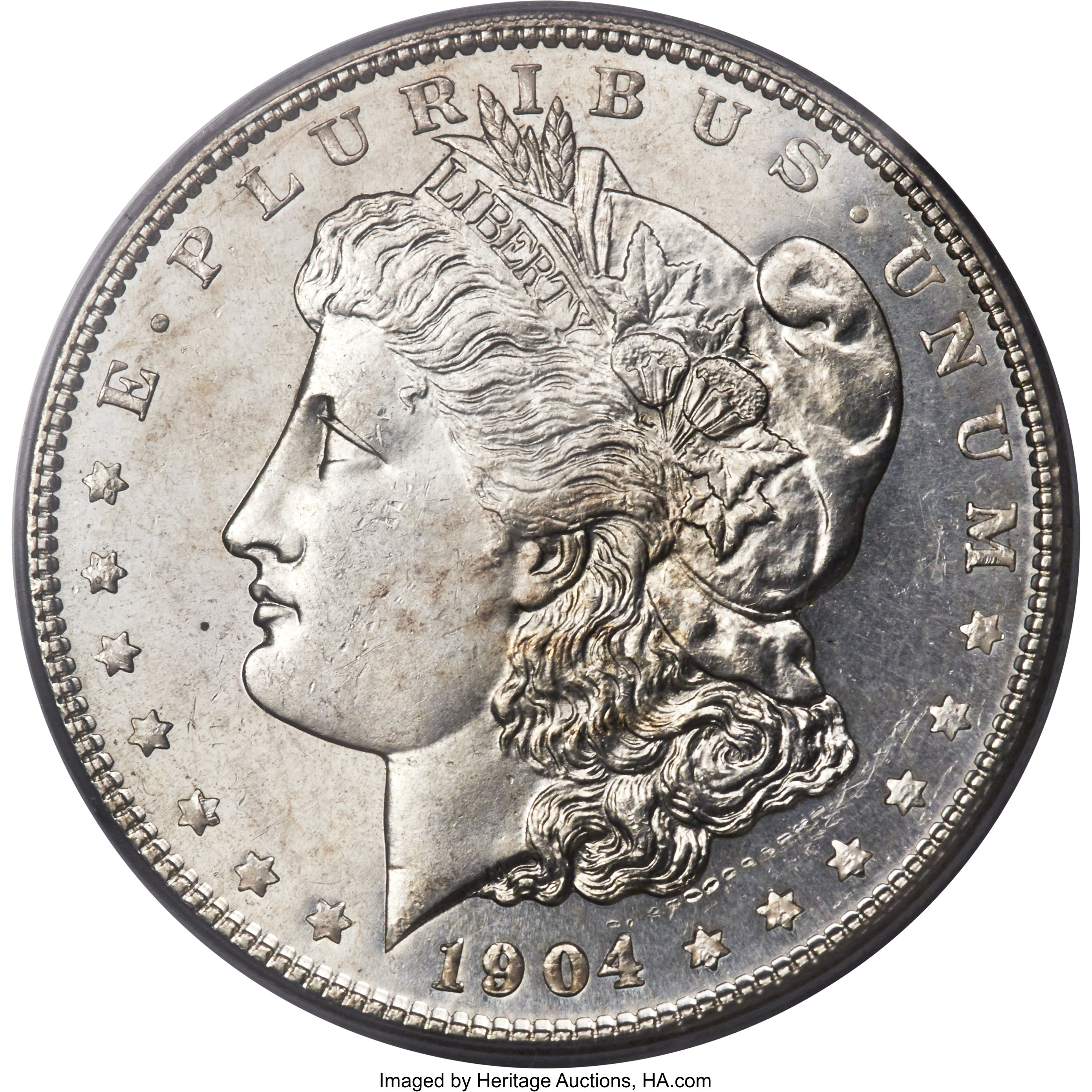 image for: 1904 $1 MS64 Prooflike PCGS....