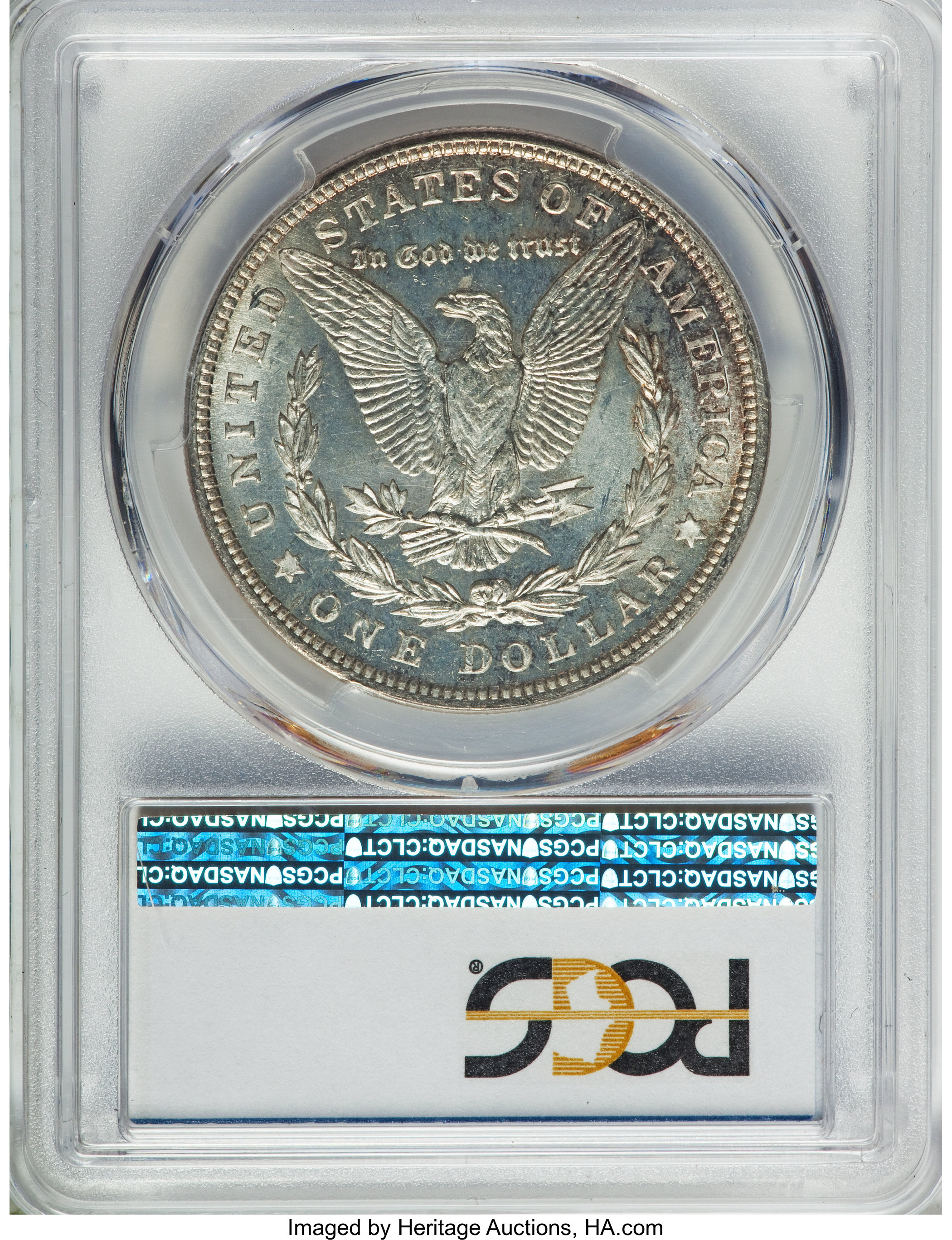 1921 $1  Morgan MS DMPL MS62 DMPL thumbnail 2