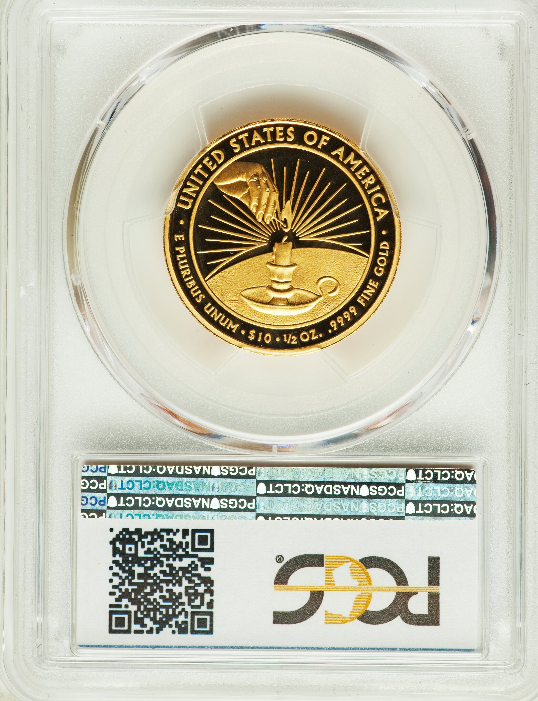 image for: 2014-W $10 Eleanor Roosevelt Half-Ounce Gold Ten Dollar PR70 Deep Cameo PCGS. PCGS Population: (14). NGC Census: (0)....