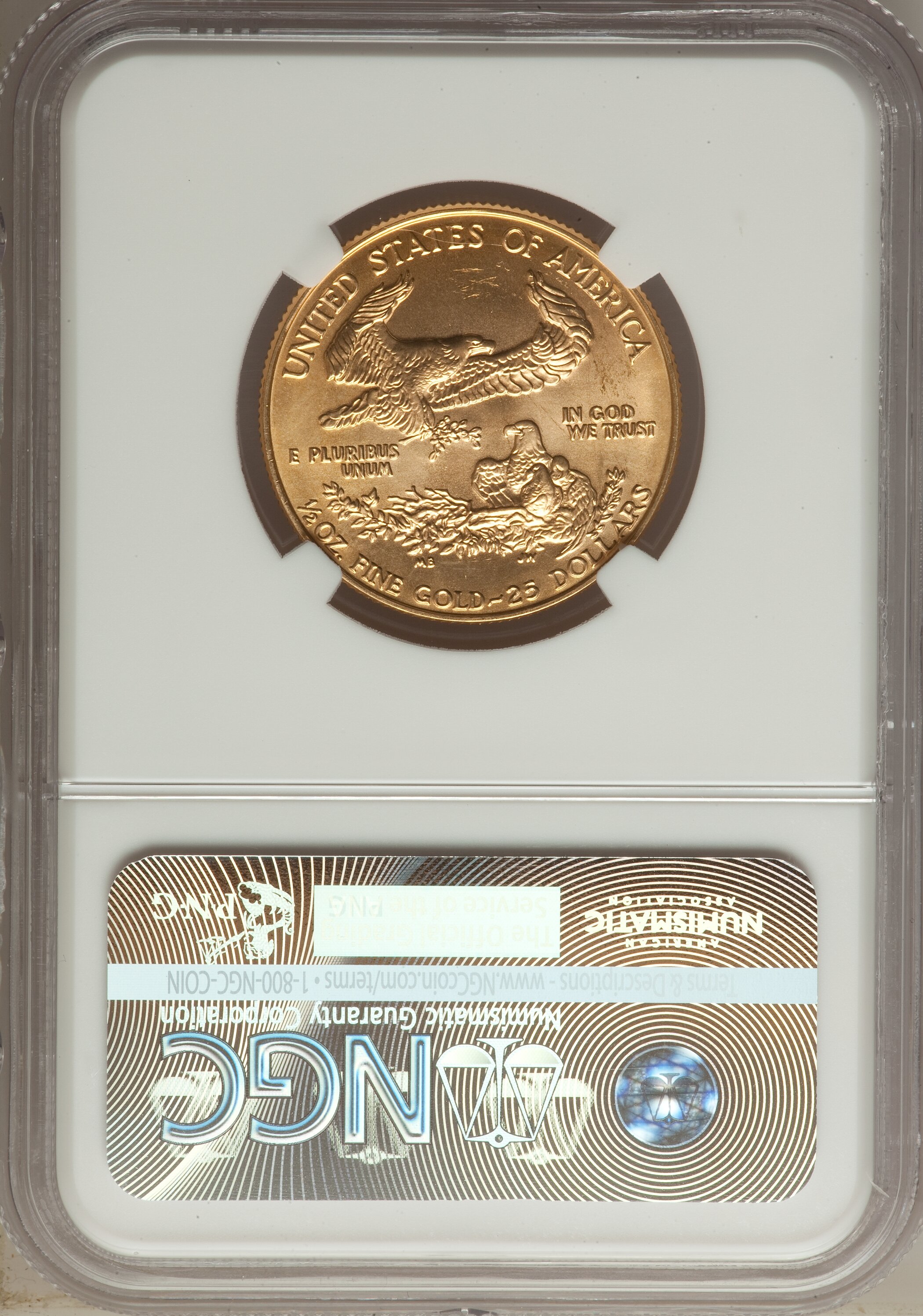 1986 $25  Gold Eagle MS65 CAC thumbnail 8