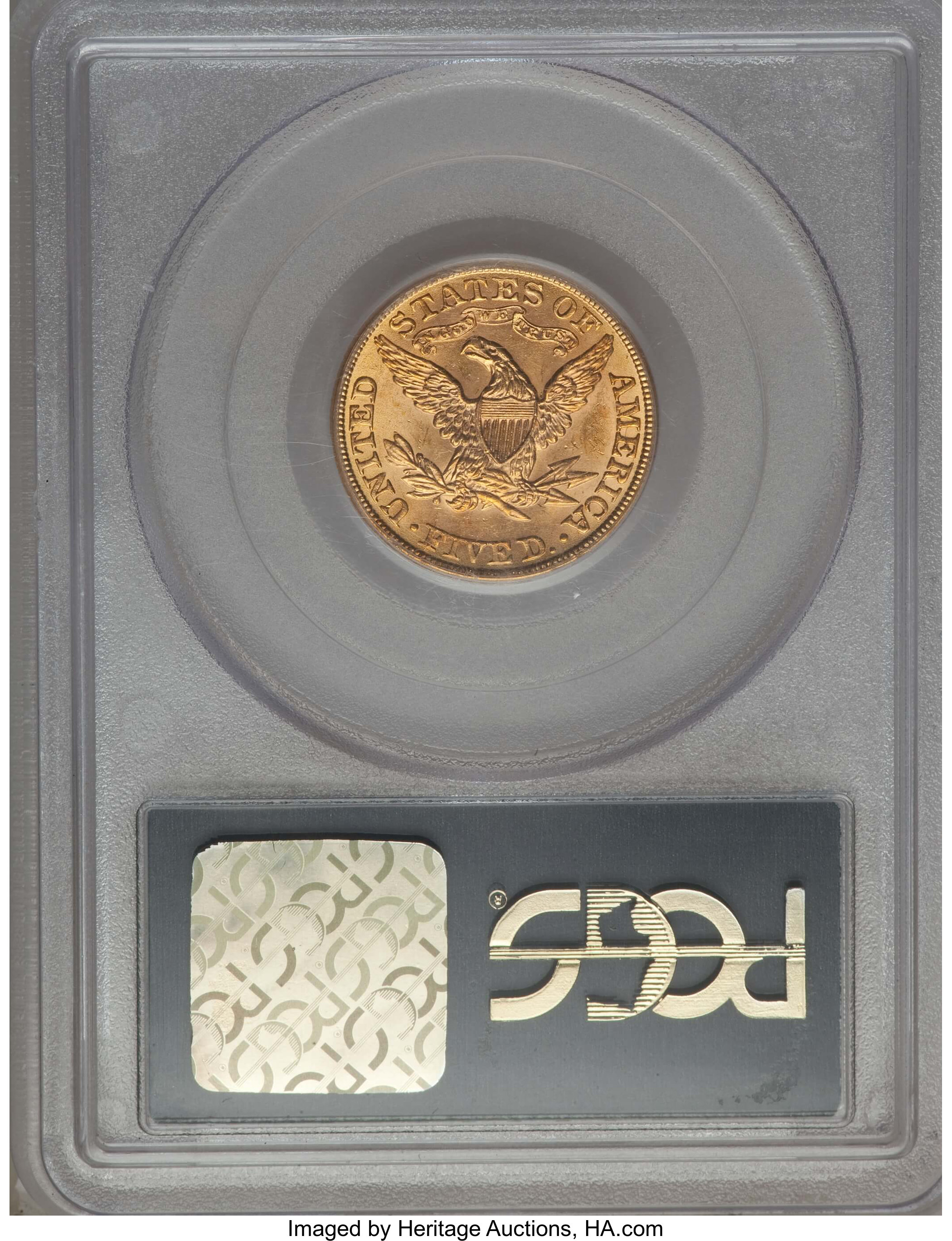 1901 $5 MS60 thumbnail 2