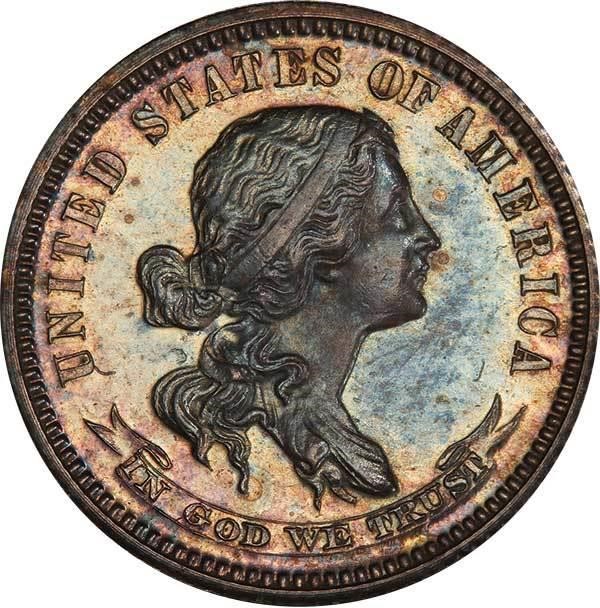 image for: 10C 1870 J-849. PCGS PR64+ CAC