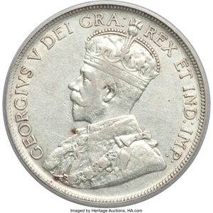 image for: George V 50 Cents 1932 XF45 PCGS