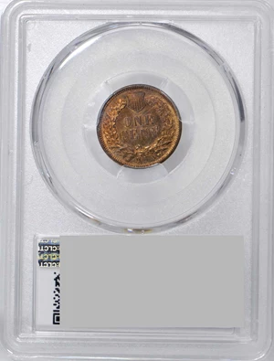 image for: 1873 Indian Cent. Close 3. Proof-66 RB (PCGS). CAC.