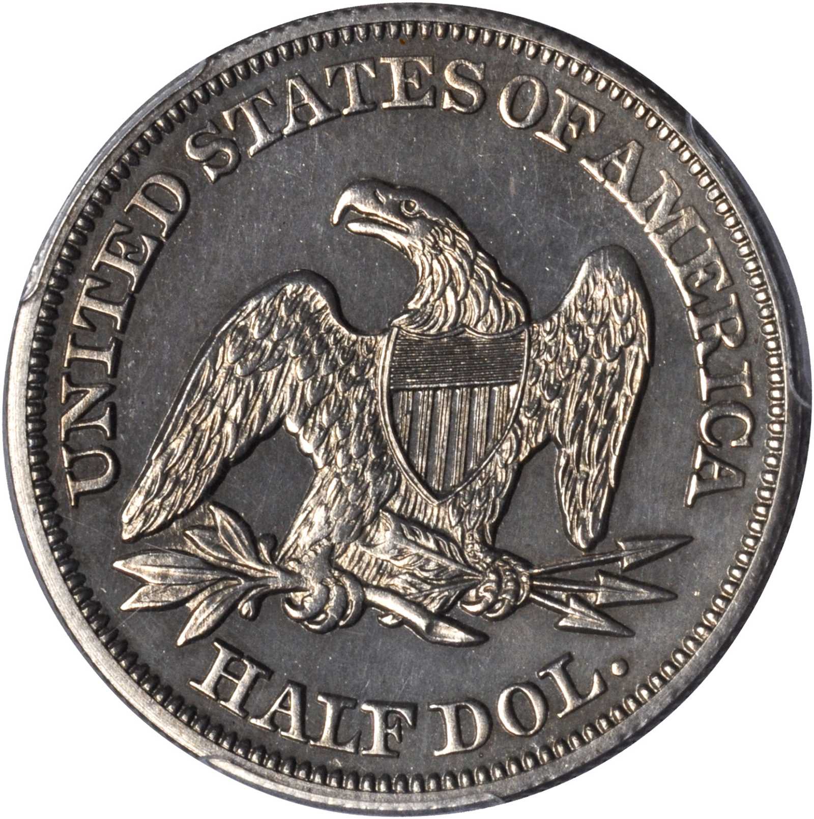 image for: 1856 Liberty Seated Half Dollar. Proof-63 (PCGS).