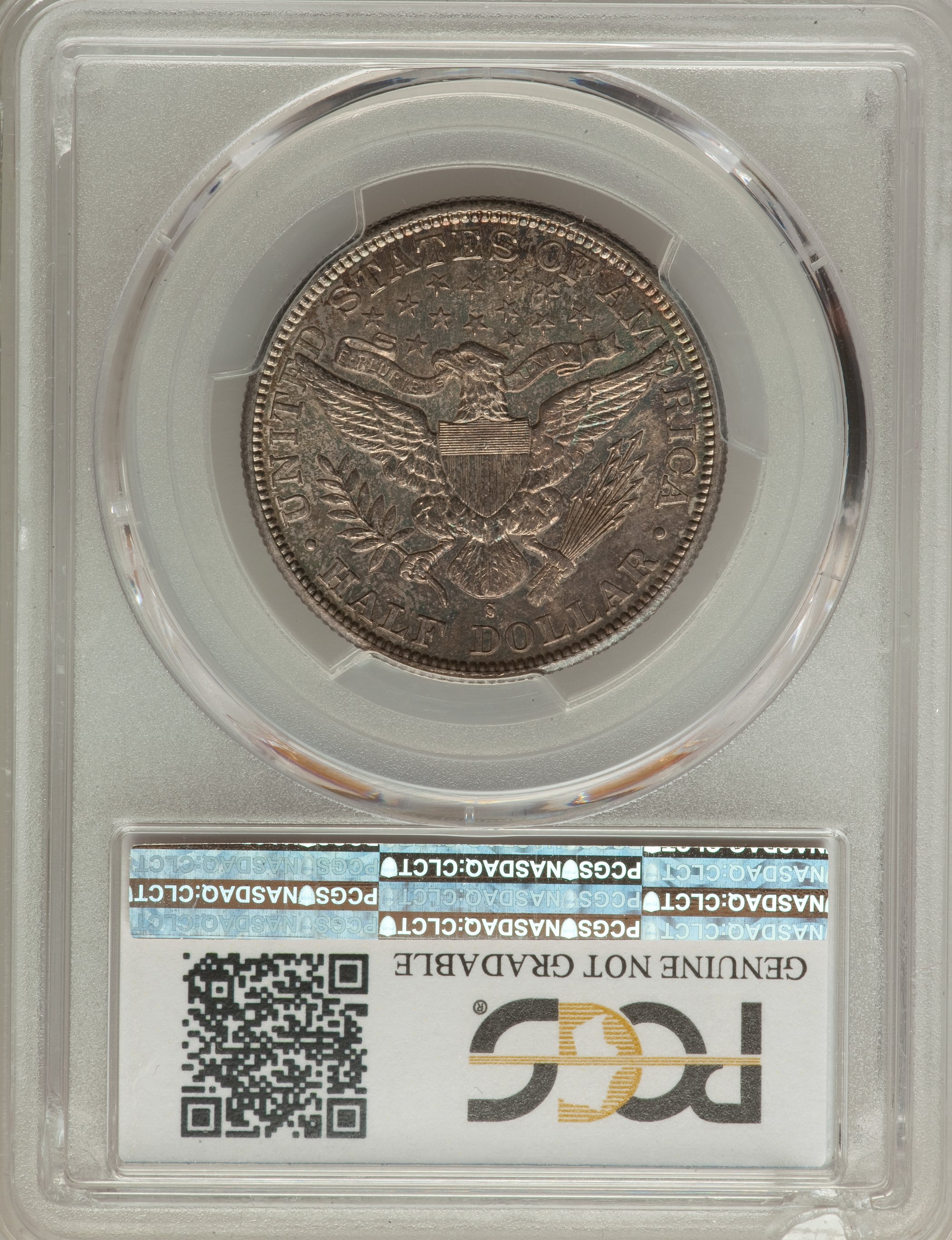 1894-S 50c MS60 thumbnail 2