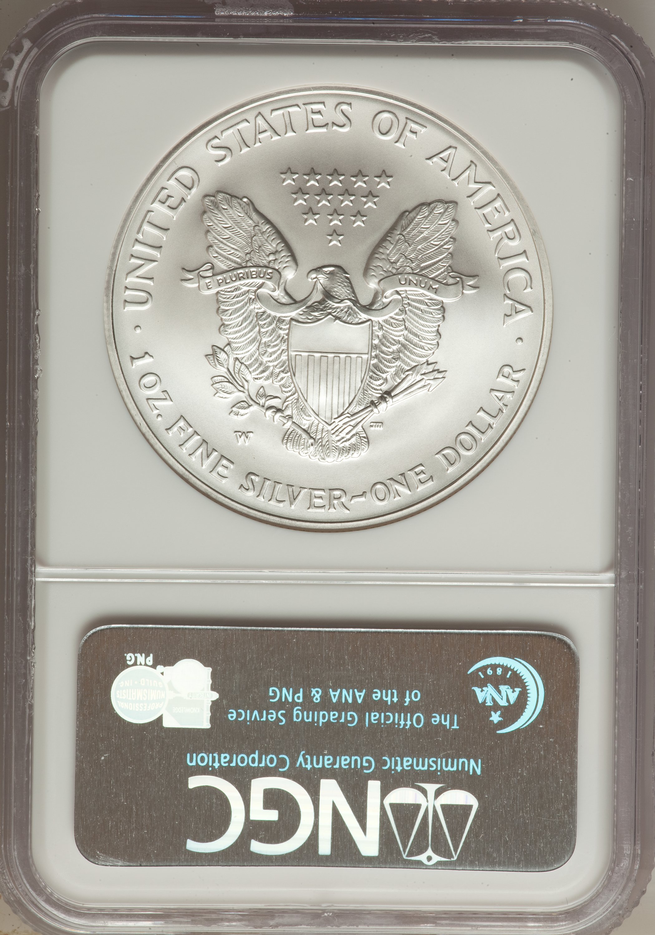 2006-W $1  Silver Eagle, Burnished MS69 CAC thumbnail 18