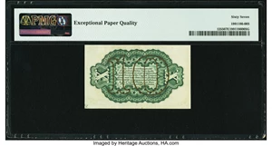 image for: Fr. 1255 10¢ Third Issue PMG Superb Gem Unc 67 EPQ....