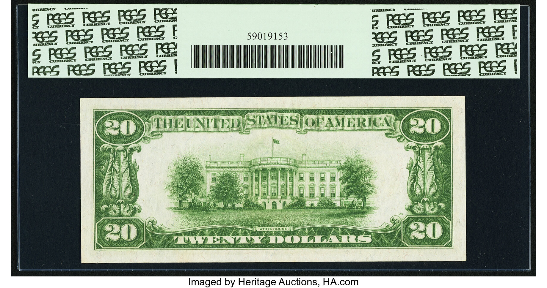 image for: Fr. 2052-G* $20 1928B Federal Reserve Note. PCGS Gem New 65PPQ....