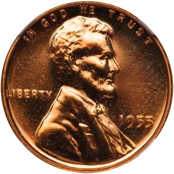 image for: PROOF SET 1955 NGC PR69