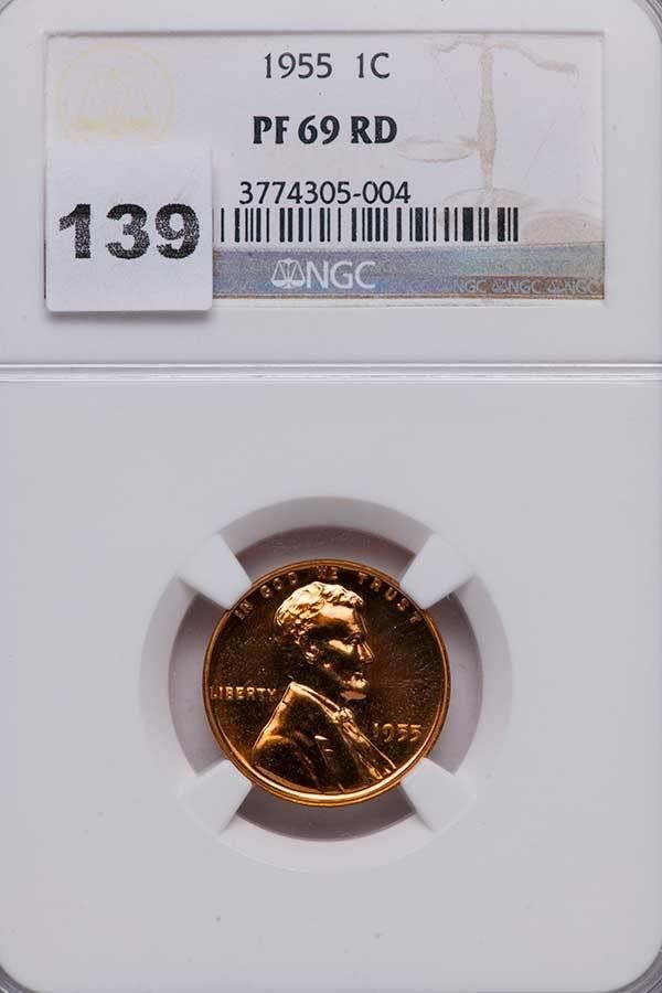 image for: PROOF SET 1955 NGC PR69