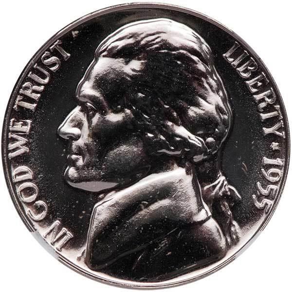 image for: PROOF SET 1955 NGC PR69