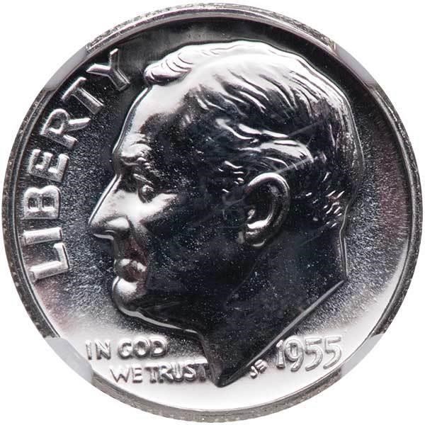 image for: PROOF SET 1955 NGC PR69