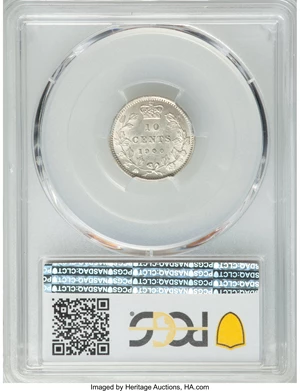 image for: Victoria 10 Cents 1900 MS63 PCGS