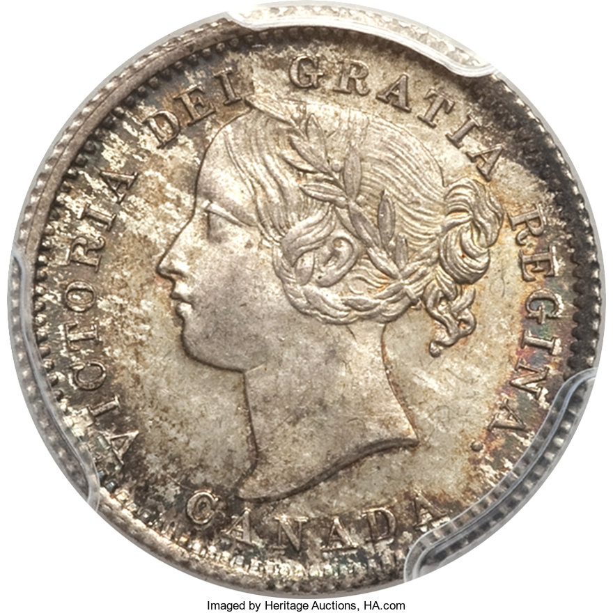 image for: Victoria 10 Cents 1858
