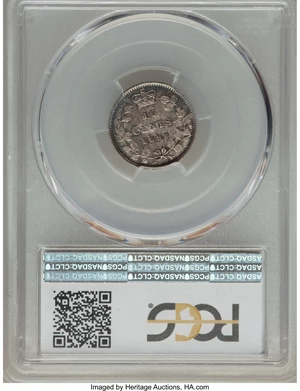 image for: Victoria 10 Cents 1898 MS63 PCGS