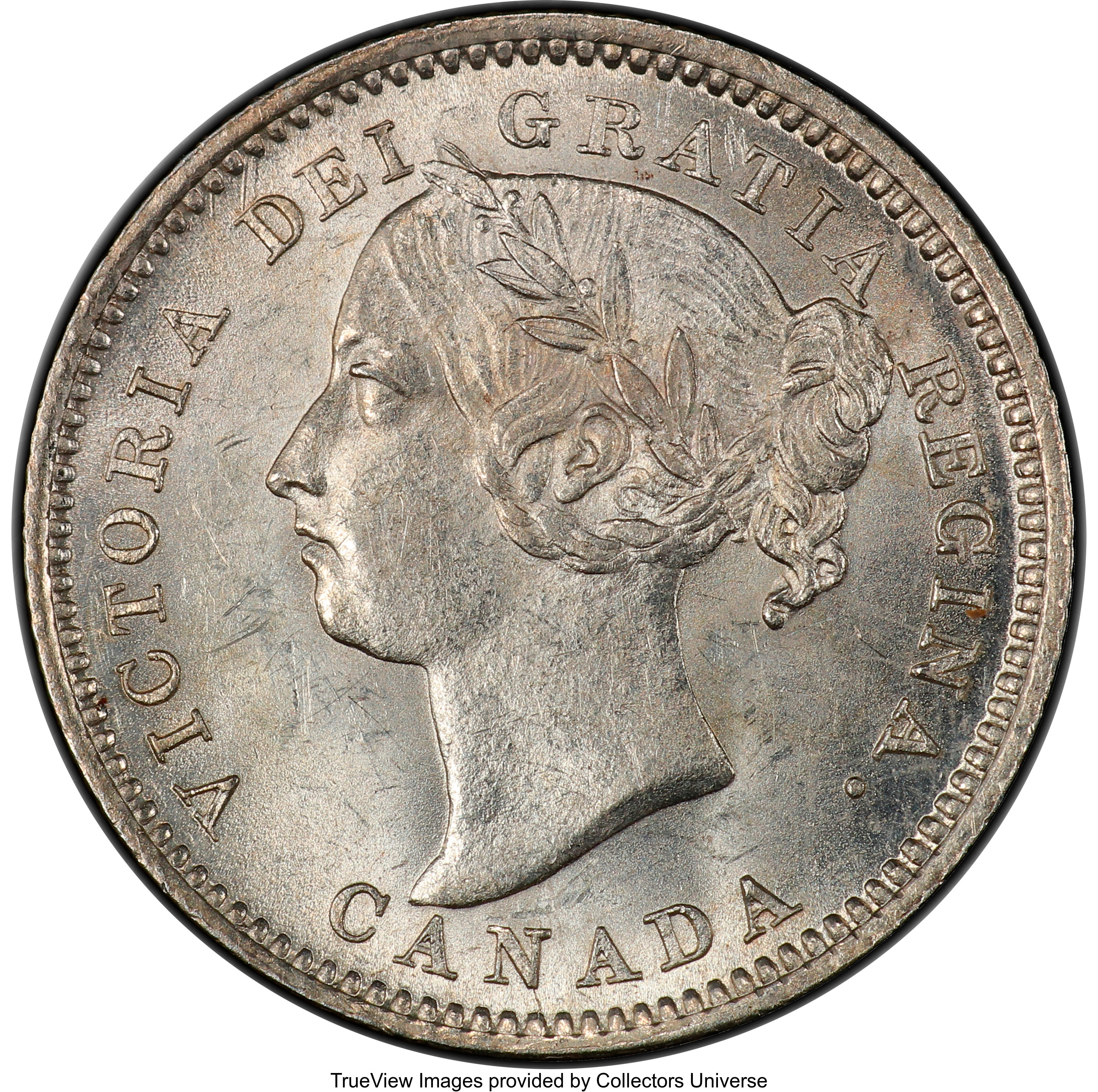 image for: Victoria 10 Cents 1892 MS64 PCGS