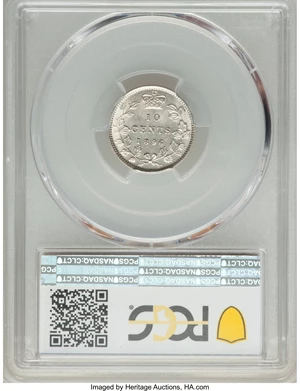 image for: Victoria 10 Cents 1896 MS63 PCGS