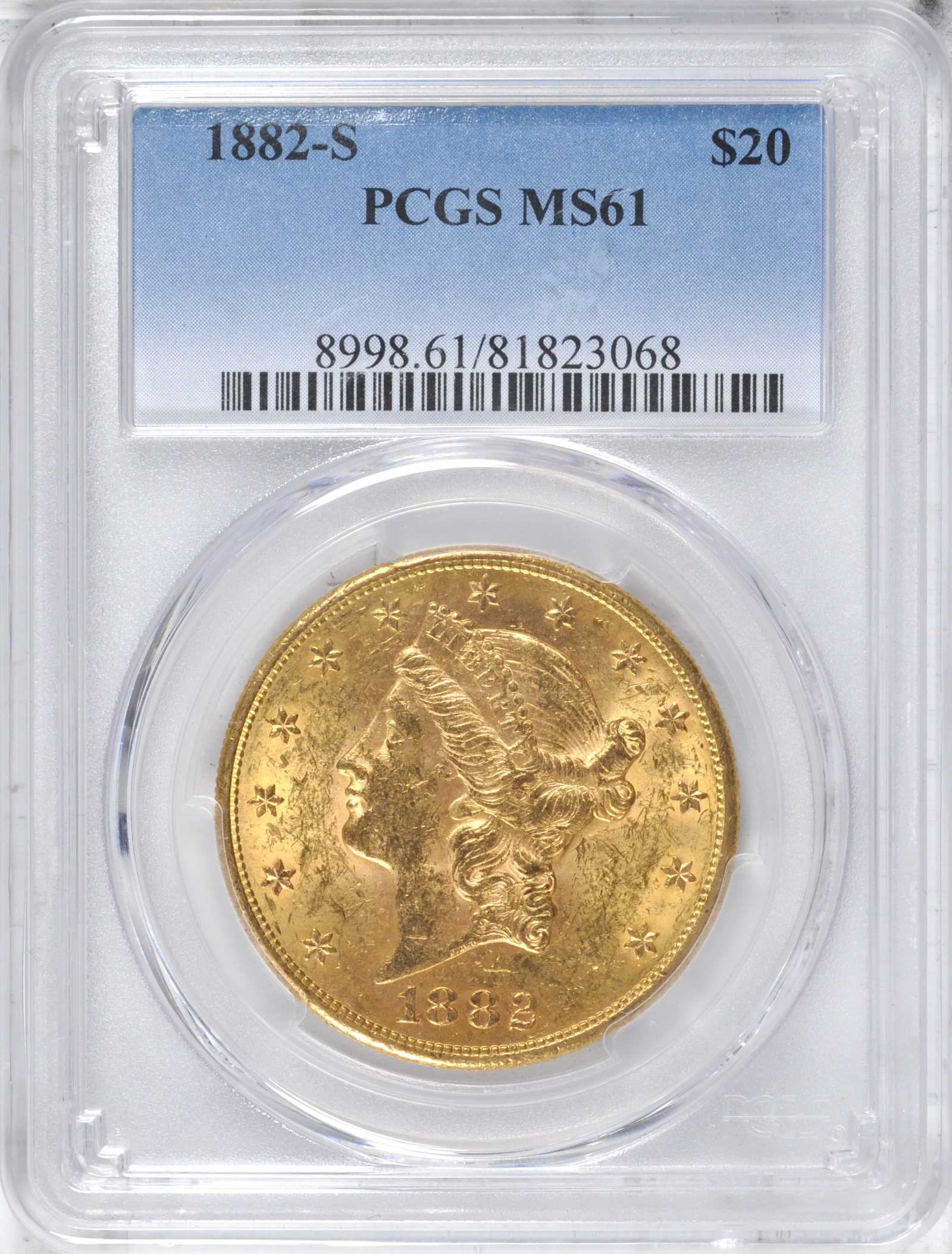 1882-S $20 VF20 thumbnail 4