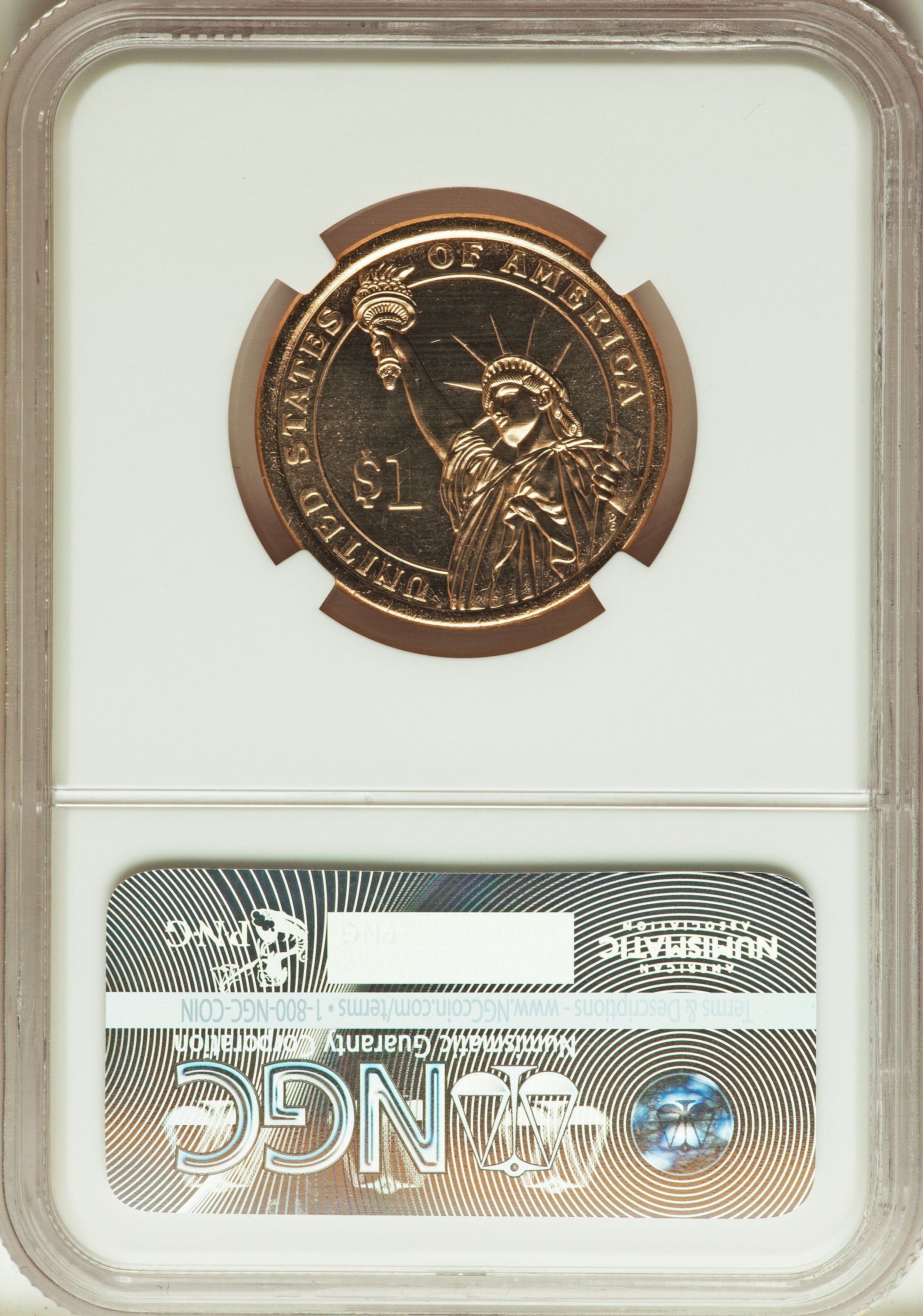 image for: 2015-D $1 Dwight D. Eisenhower, Position B, Early Releases, MS68 Prooflike NGC. NGC Census: (0/0). PCGS Population: (0/0)....