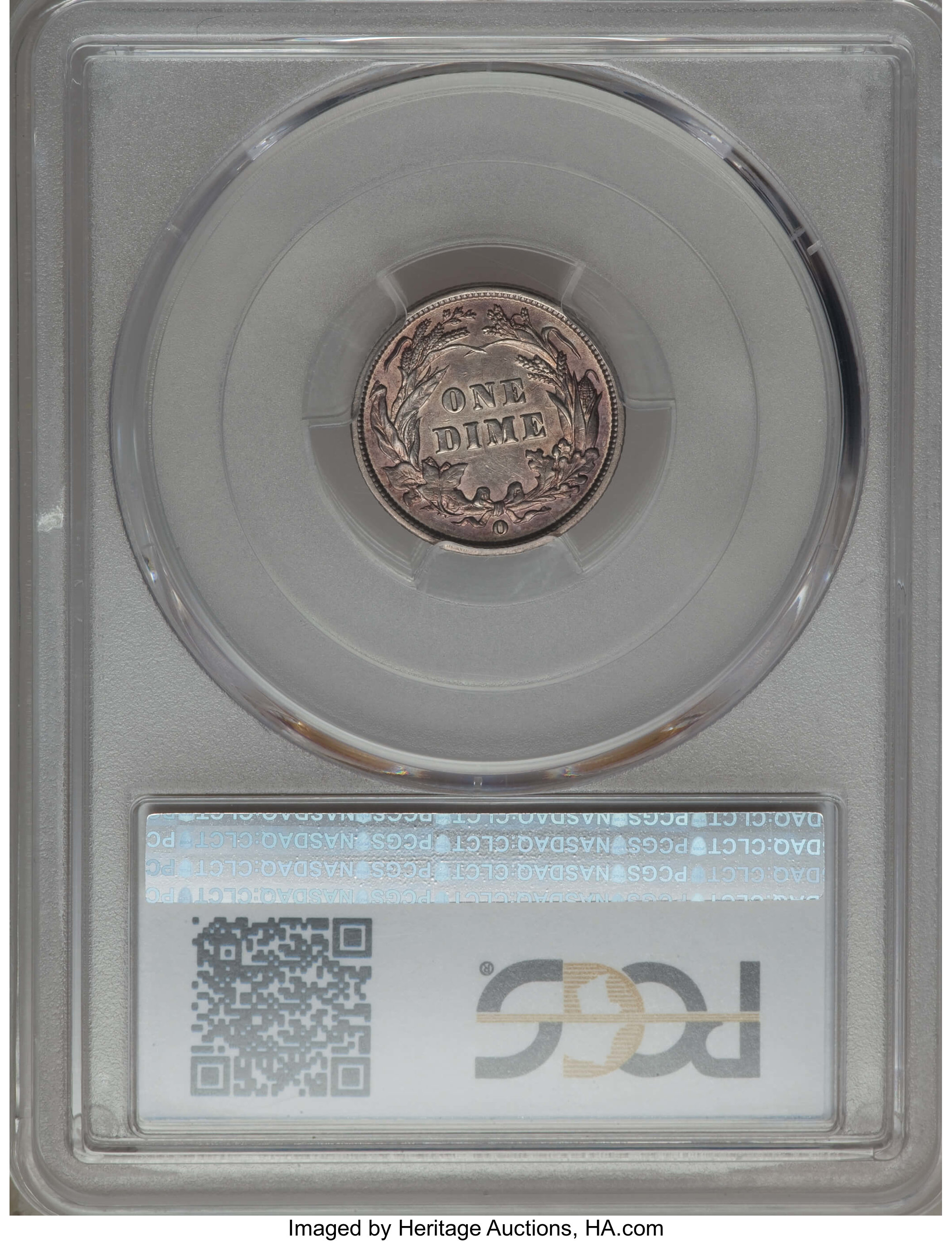 1898-O 10c AU53 thumbnail 2