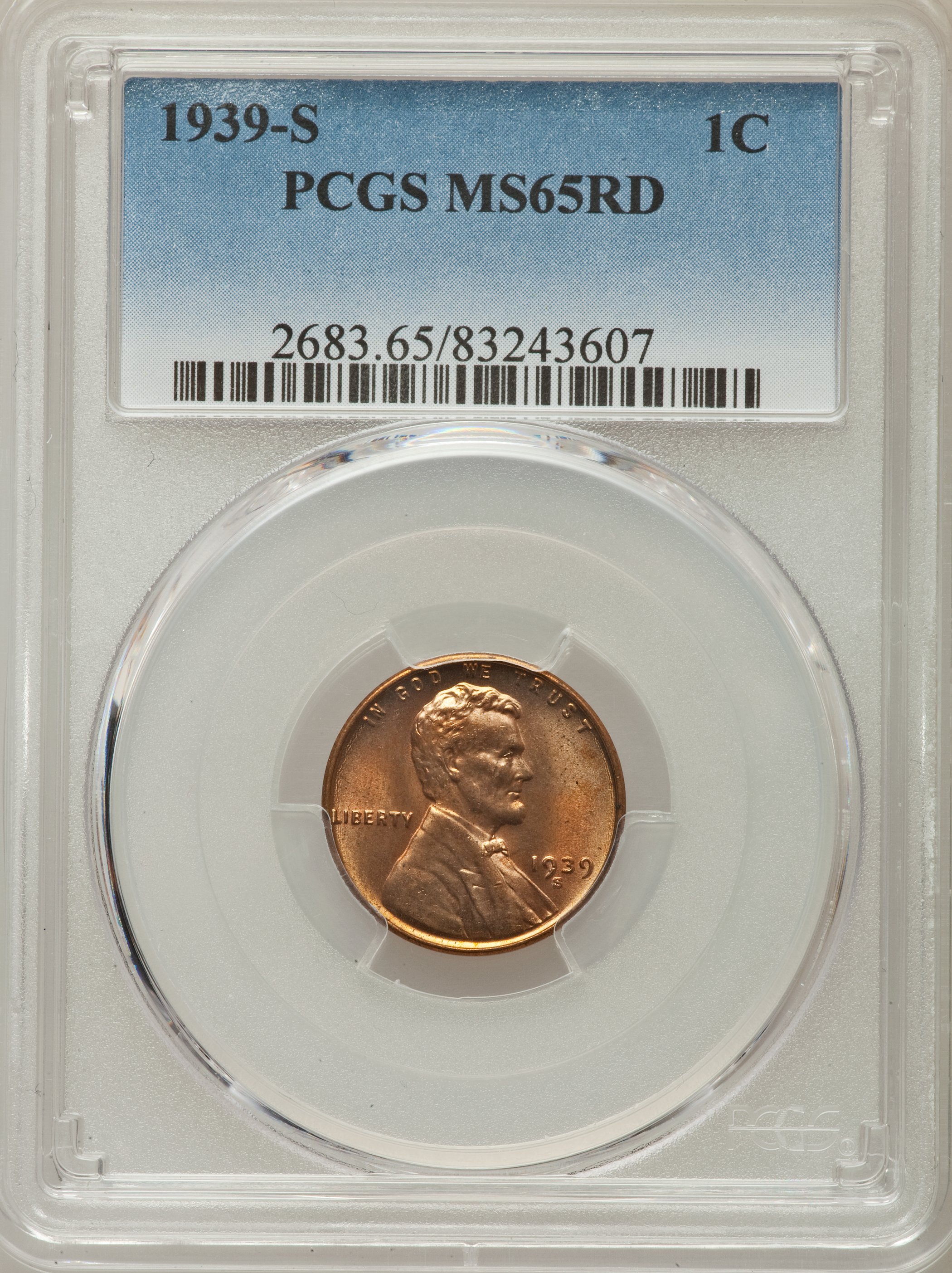 1939-S 1c MS RD MS63 RD CAC thumbnail 22