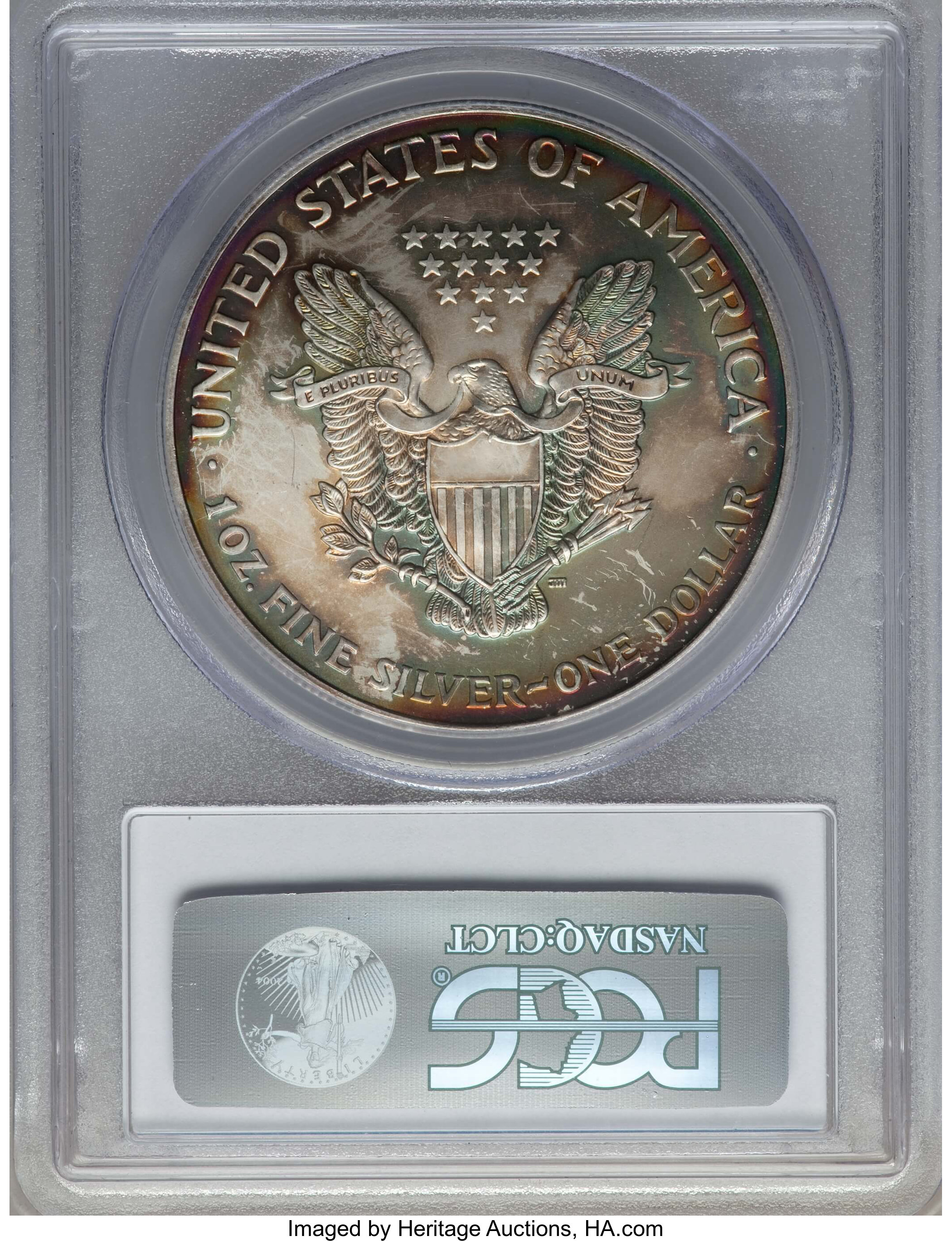 2003 $1  Silver Eagle MS66 thumbnail 9