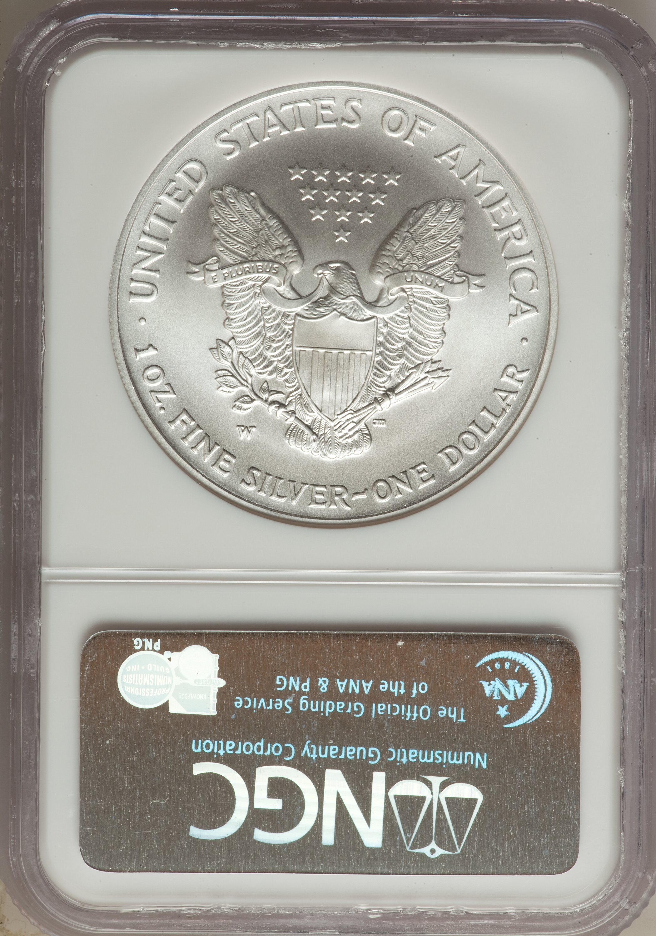 2006-W $1  Silver Eagle, Burnished MS69 CAC thumbnail 20