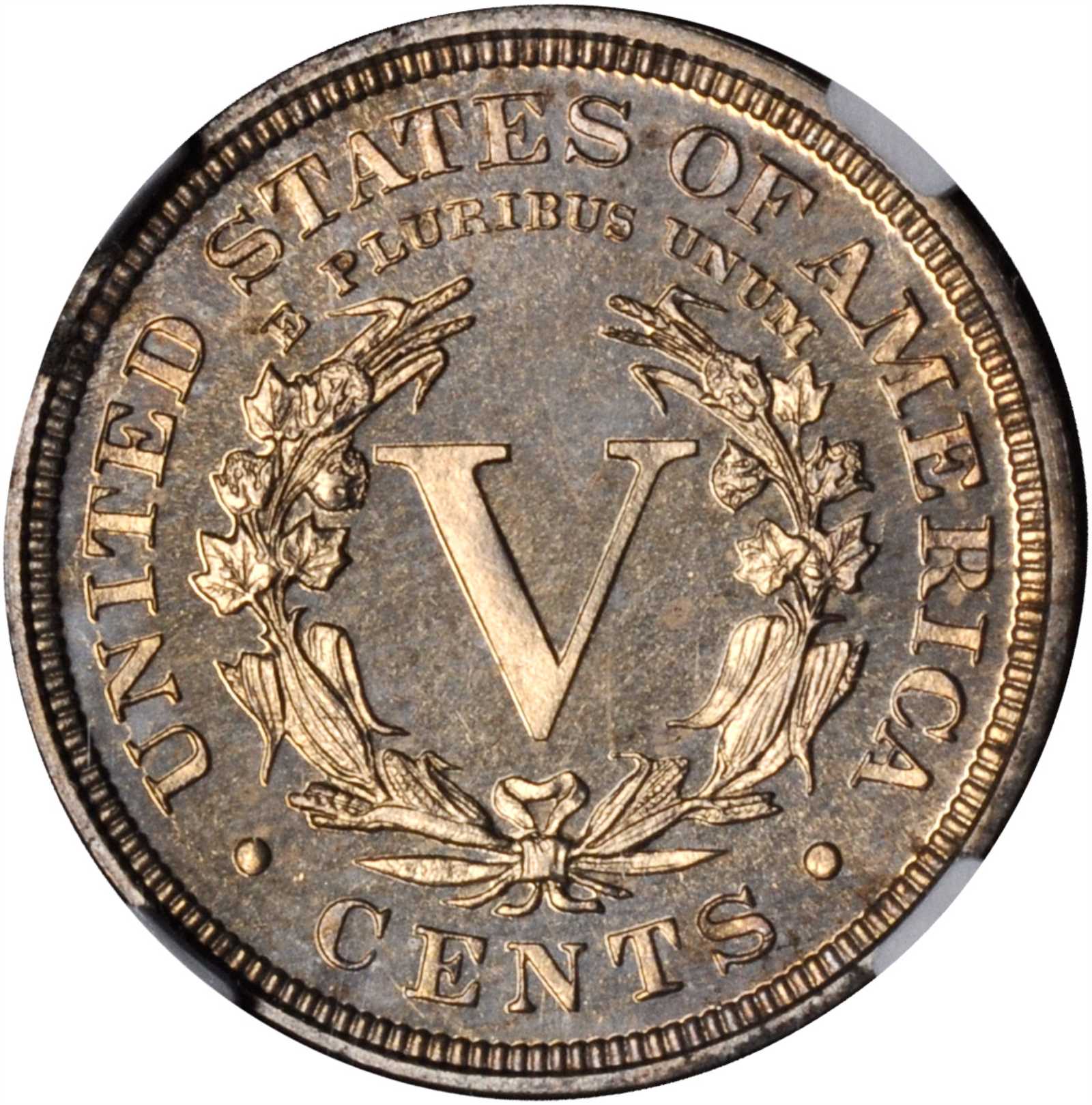 1894 5c PR62 thumbnail 2