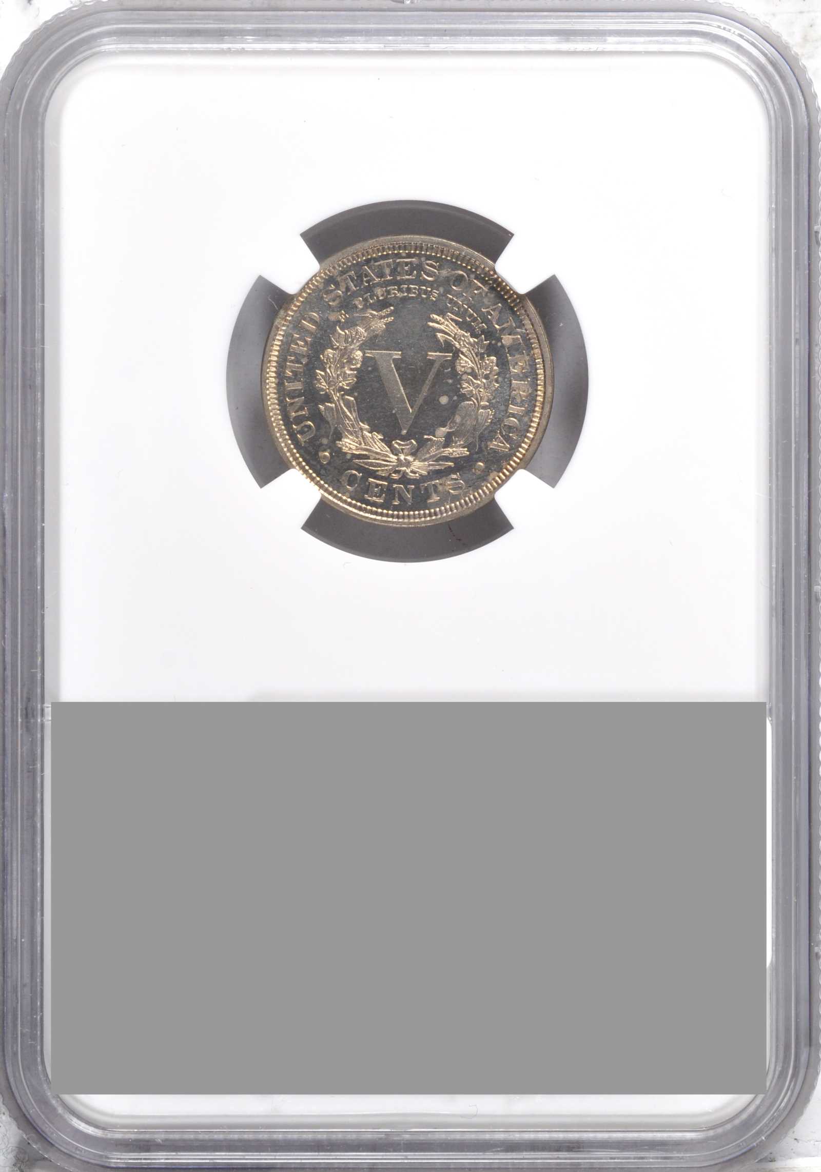 1894 5c PR62 thumbnail 3