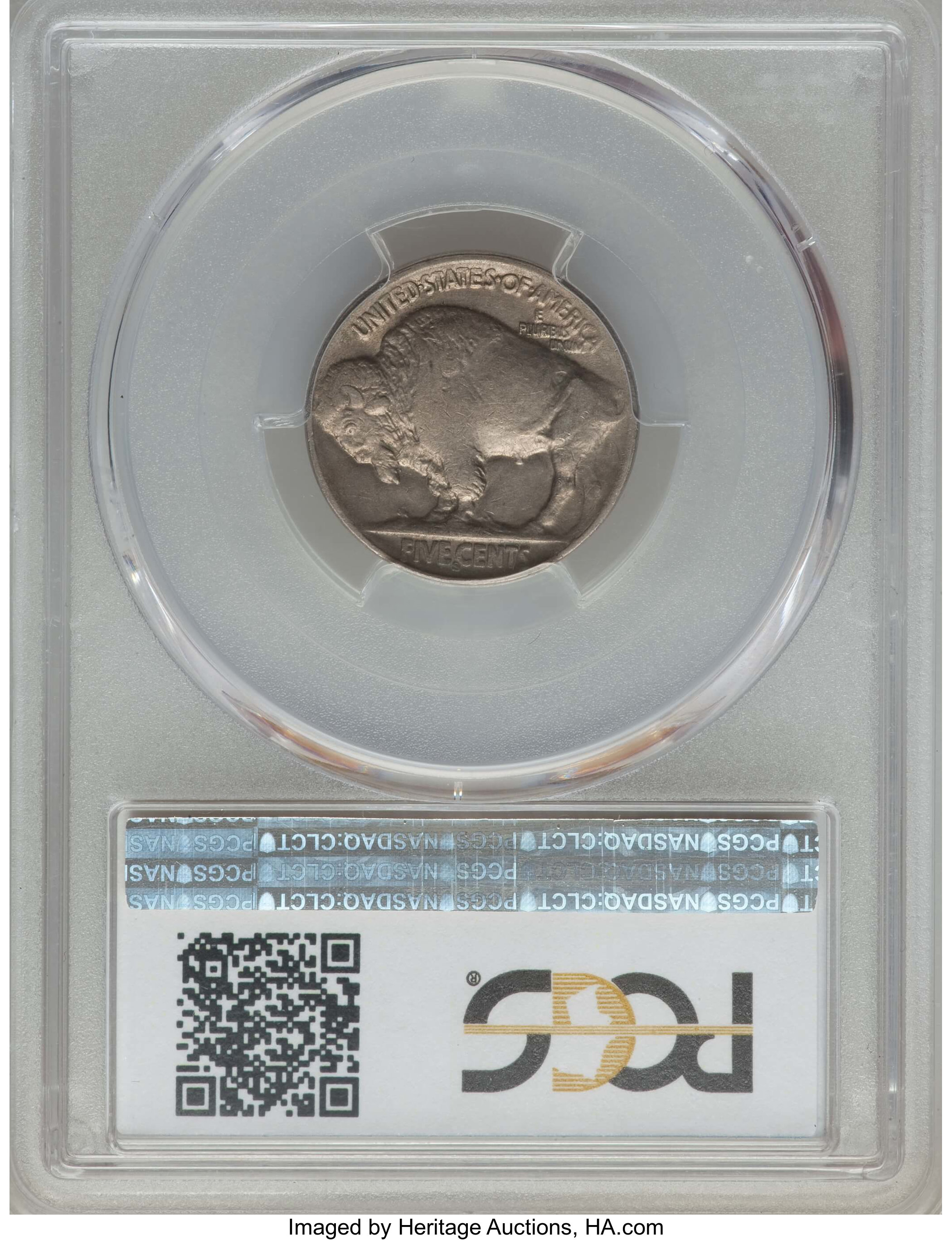 1913-S 5c Buffalo, Type 1 AG2 CAC thumbnail 17