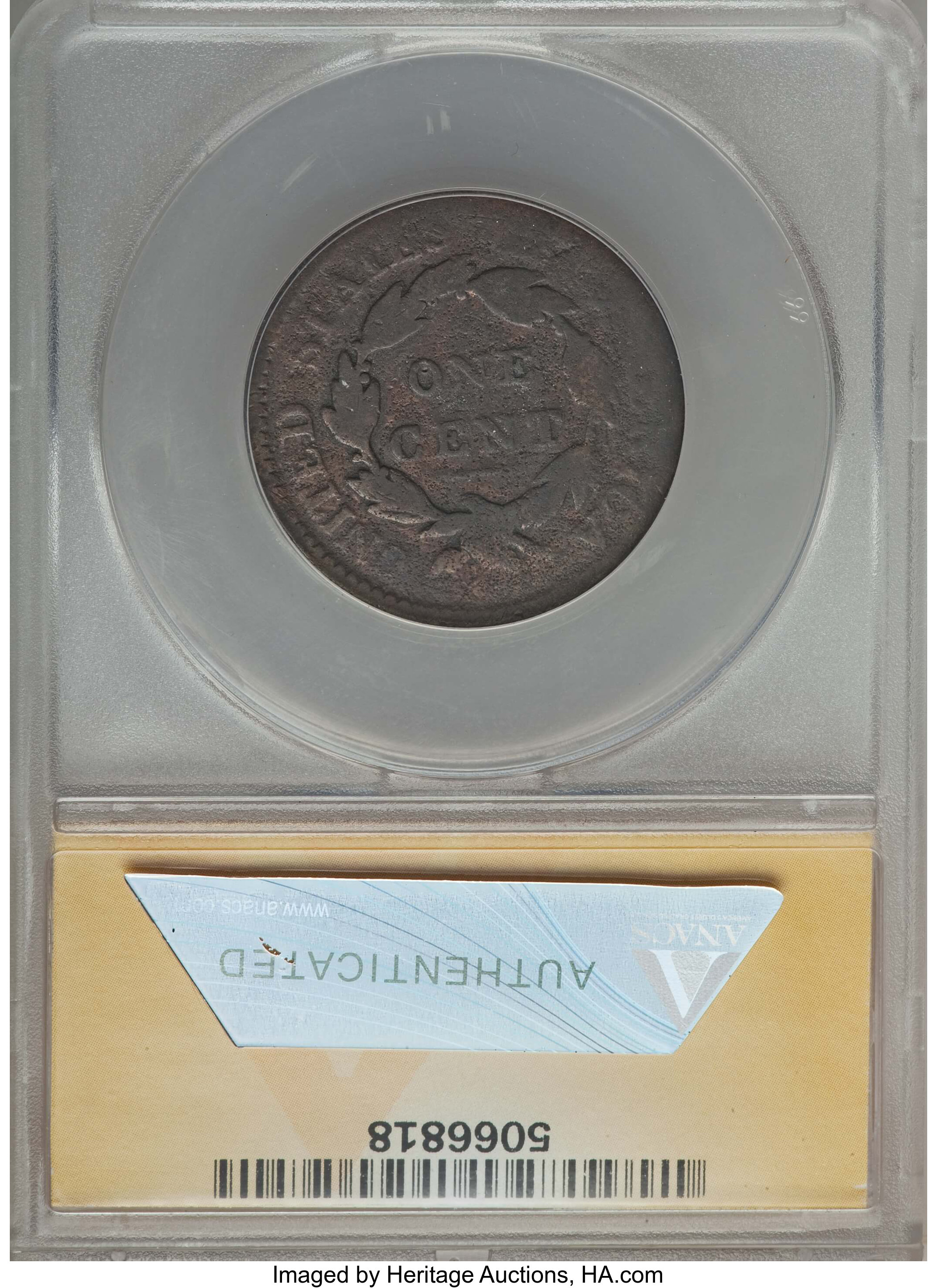 1817 1c 13 Stars MS BN G4 BN CAC thumbnail 3