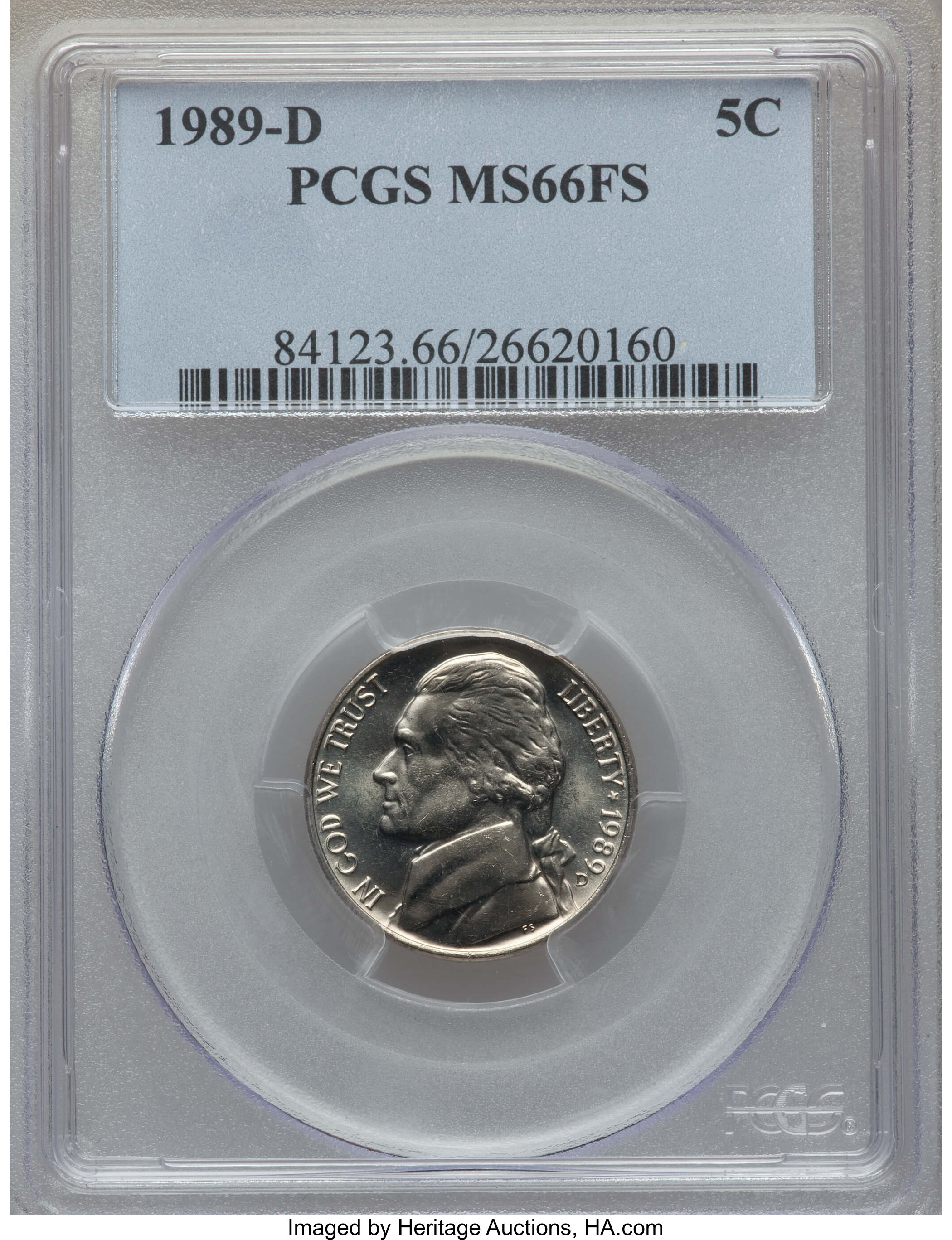 アメリカ旧5セント1989-D ジェファーソン 1989-D Jefferson Nickel BU+++++Full Steps | eBay