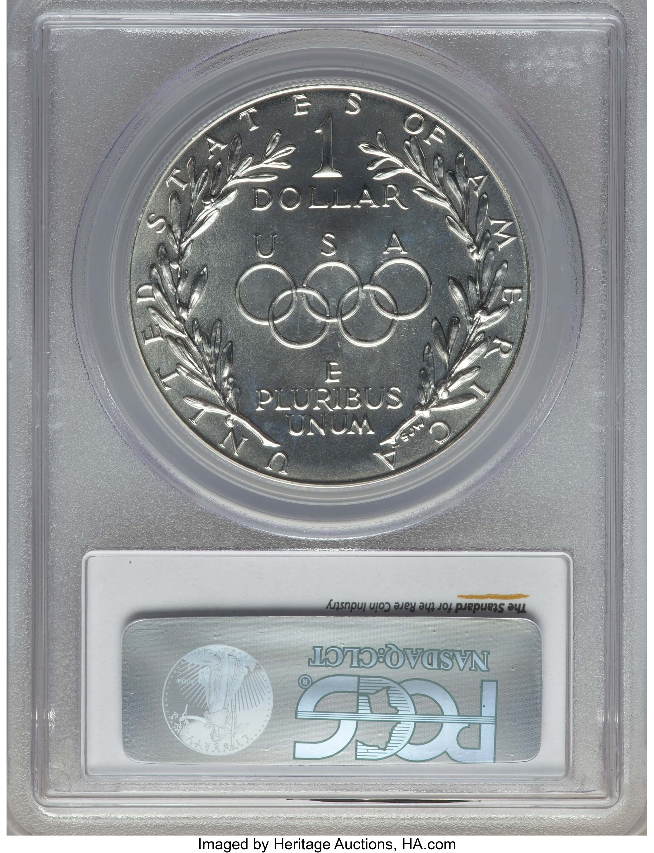 1988-D S$1 Seoul Olympiad MS70 thumbnail 12