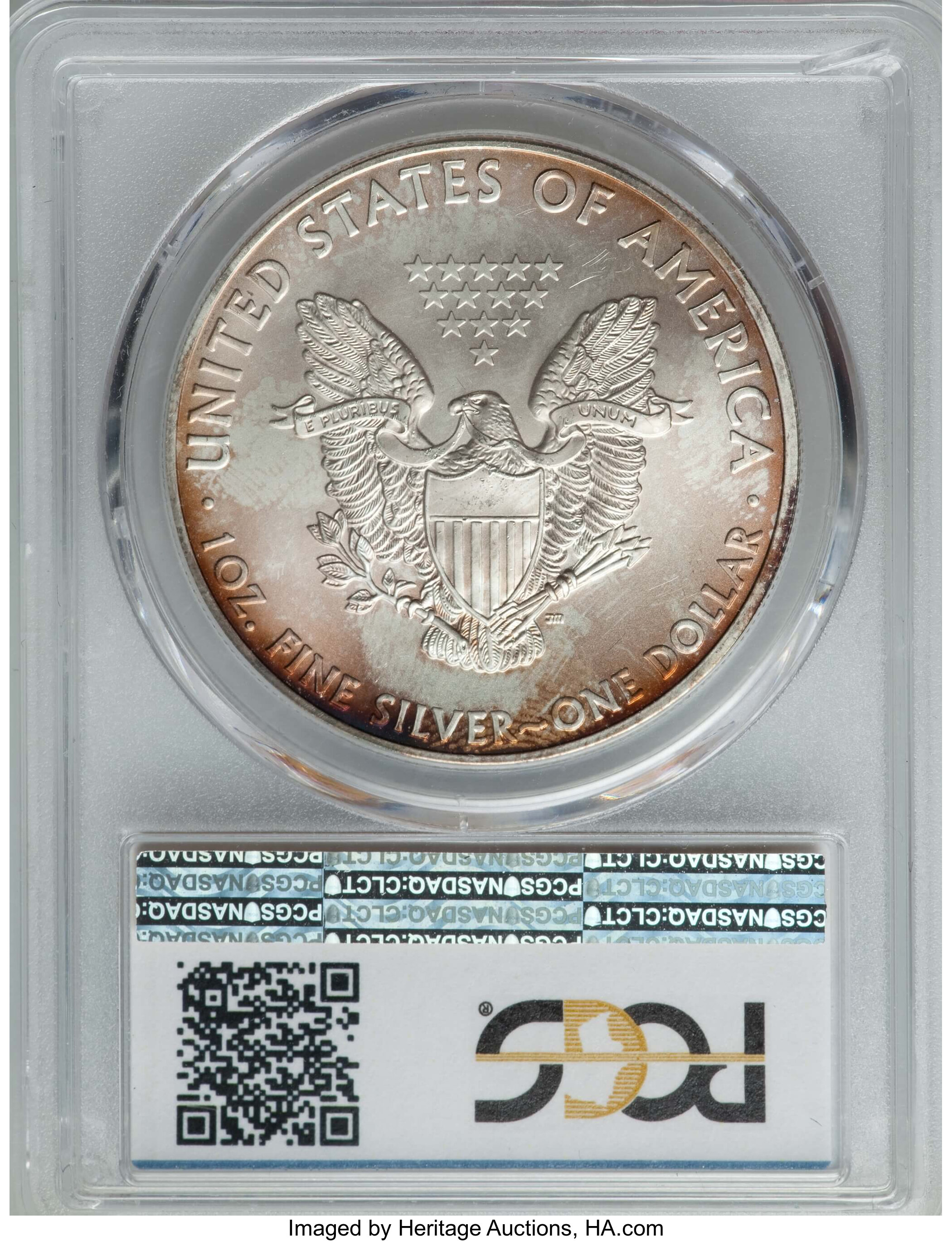 2009 $1  Silver Eagle MS63 thumbnail 16