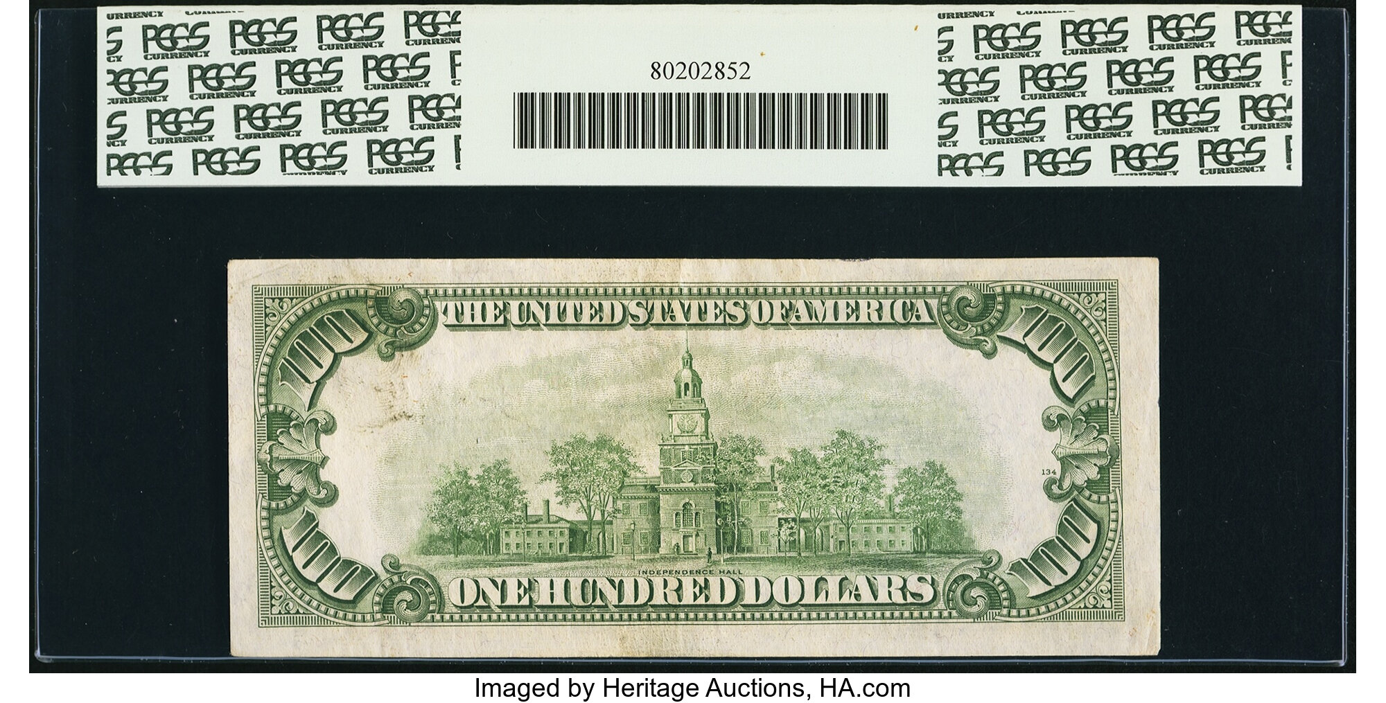 image for: Fr. 2158-B* $100 1950A Federal Reserve Star Note. PCGS Extremely Fine 40....
