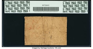 image for: Virginia May 5, 1777 $4 PCGS Apparent Very Fine 20....
