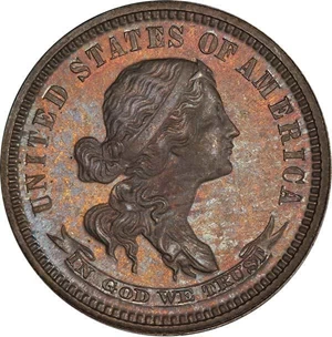 image for: 10C 1870 J-850 PCGS PR64 EX SIMPSON
