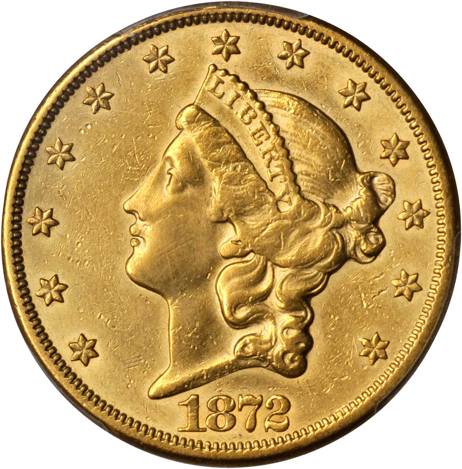 1872-CC Liberty Double Eagle. AU Details--Repaired (PCGS).