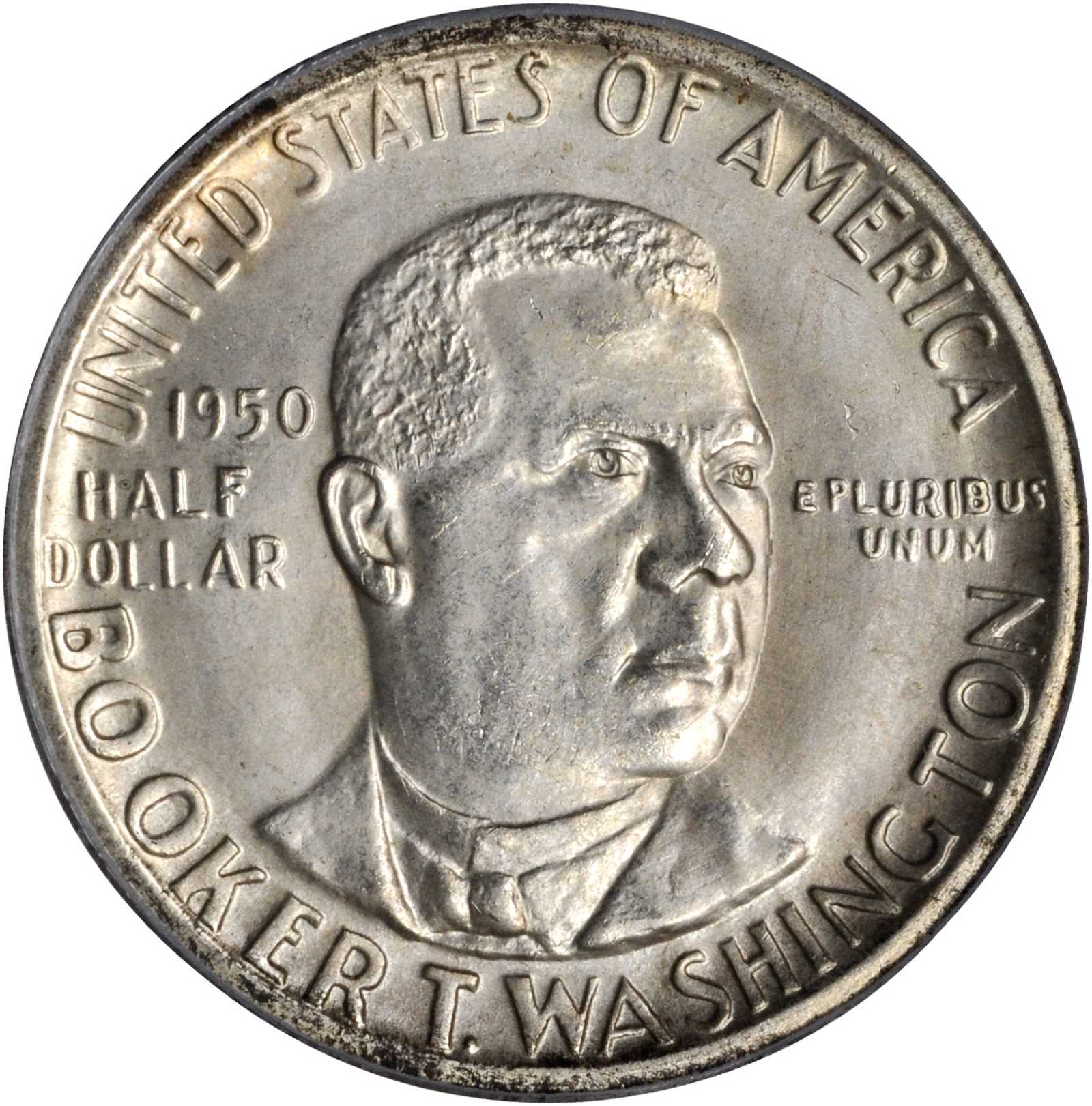 1950 50c Booker T. Washington AU55 thumbnail 9
