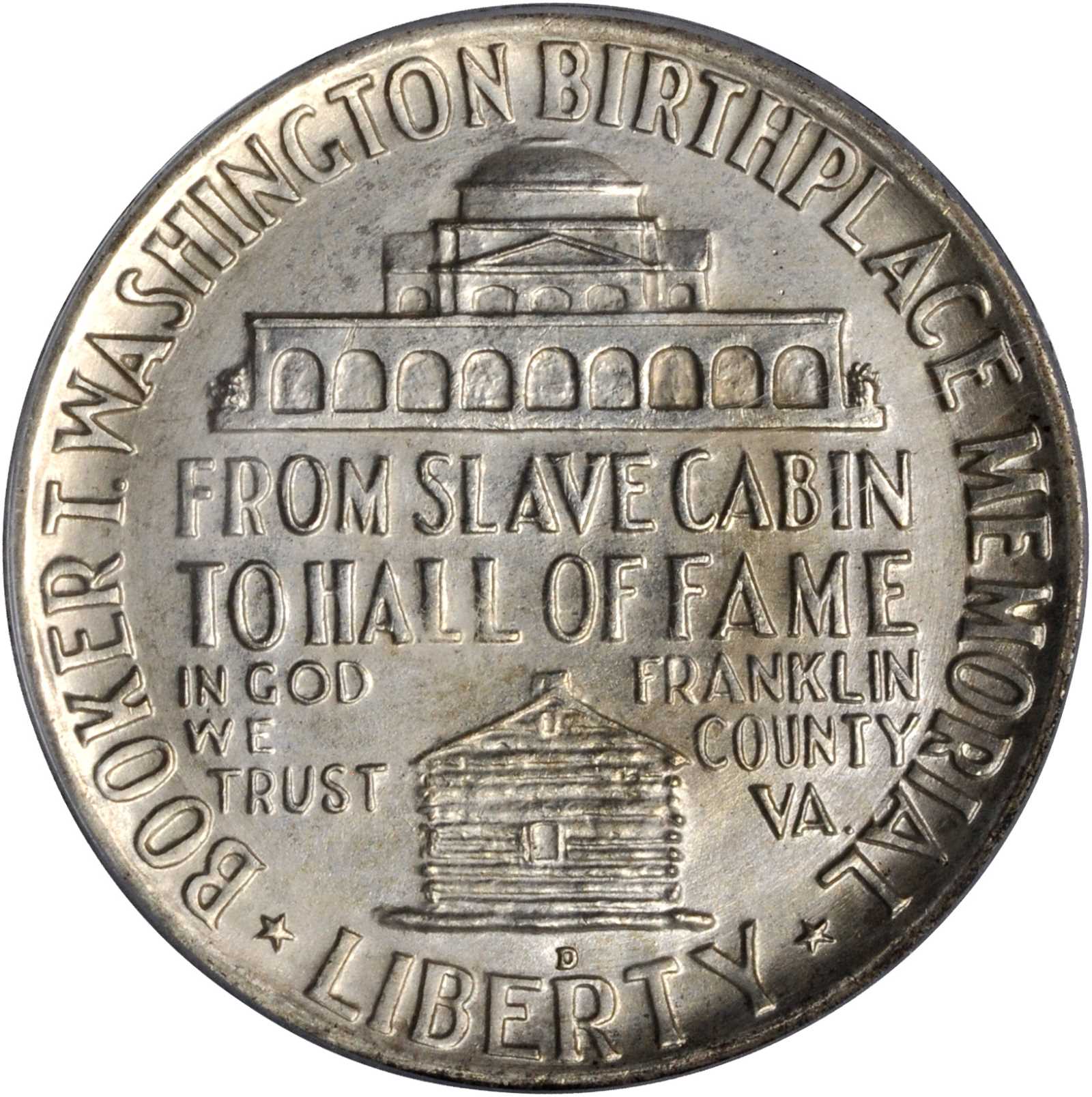 1950 50c Booker T. Washington AU55 thumbnail 10