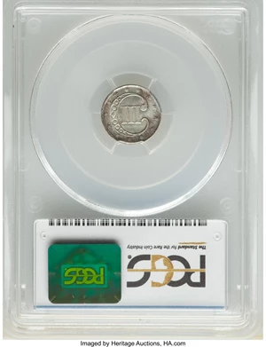 image for: 1852 3CS MS68 PCGS....