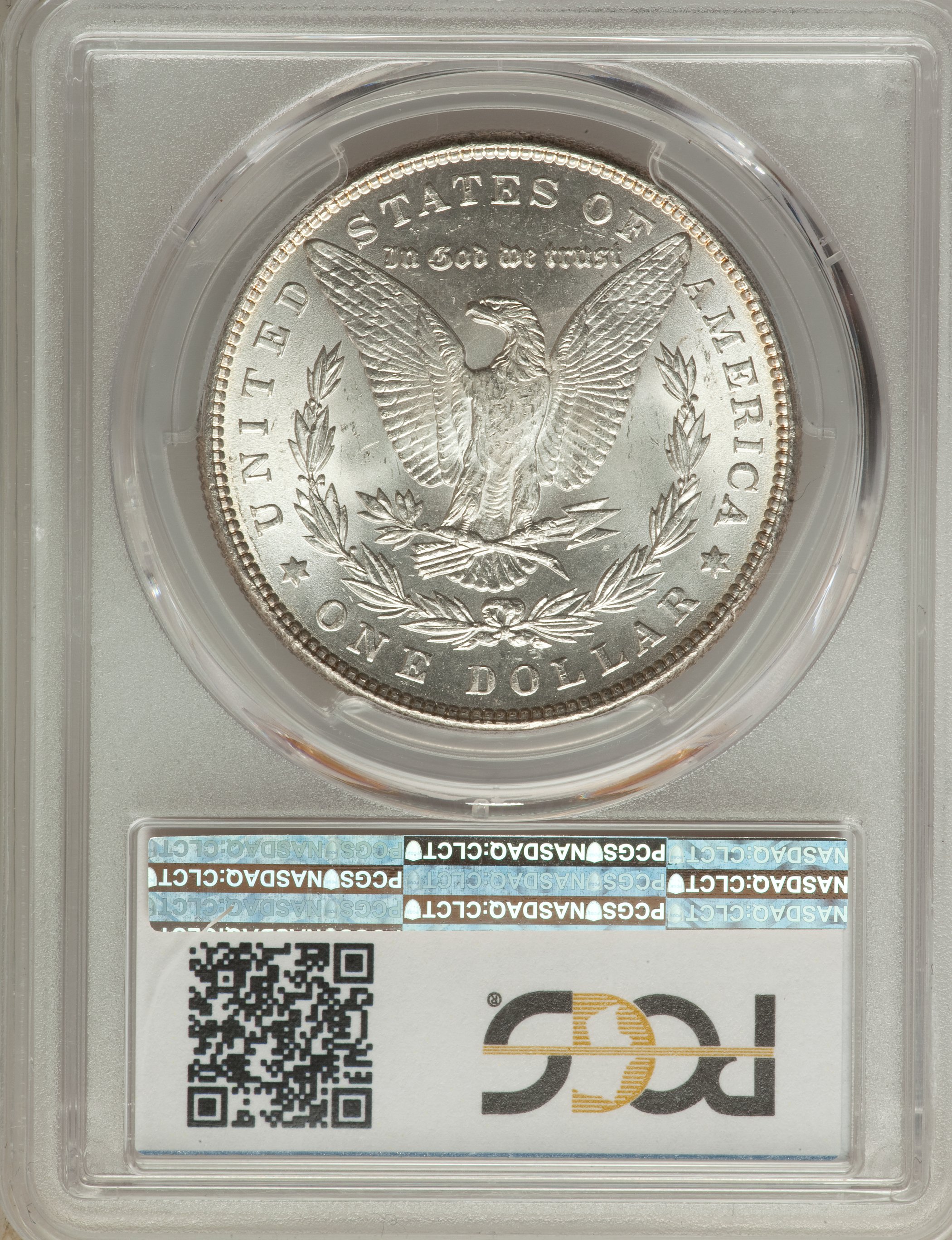1886 $1  Misplaced Date, 8 Below M, VAM-21 MS64 thumbnail 13