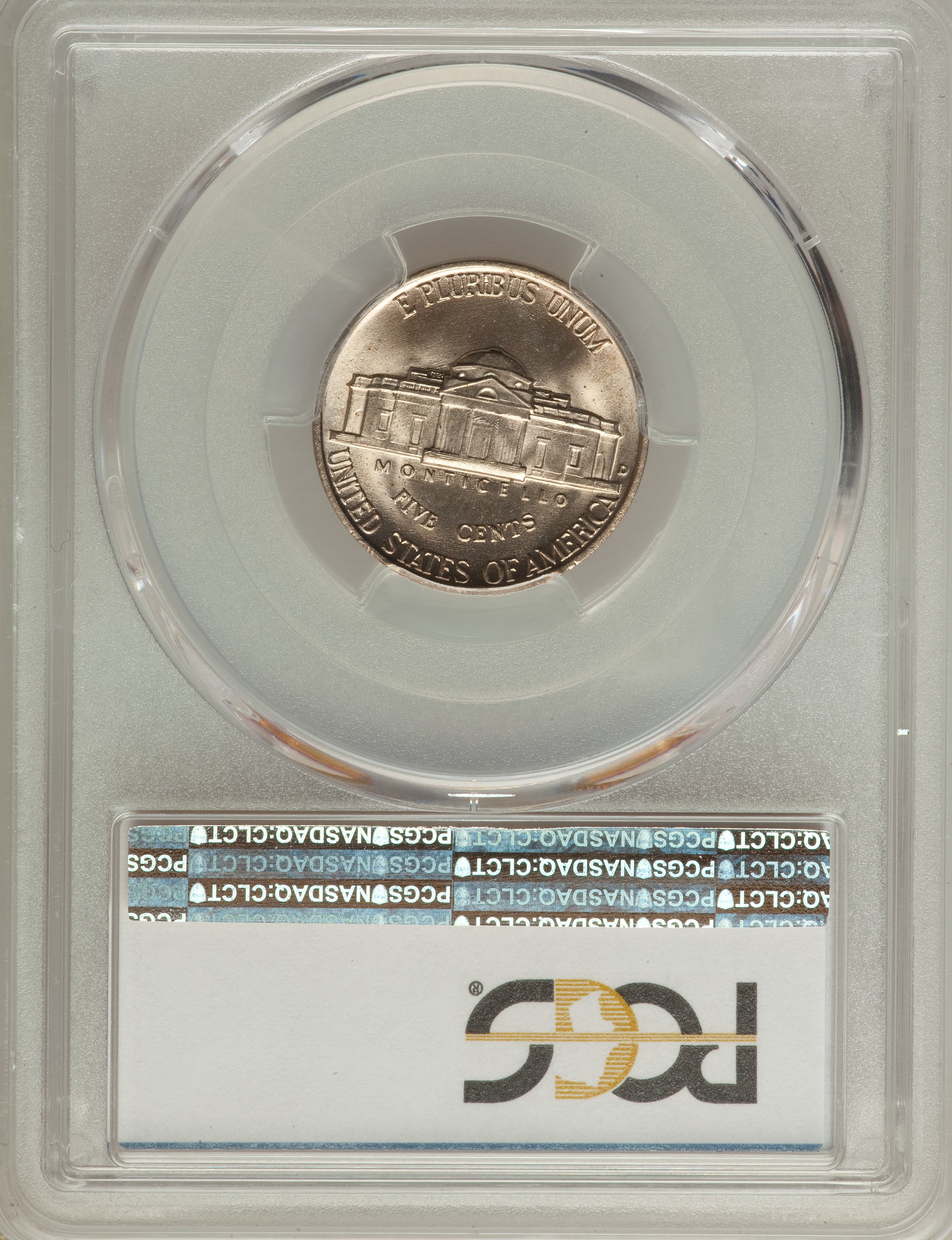 1939-D 5c Reverse of 1938 XF40 thumbnail 24