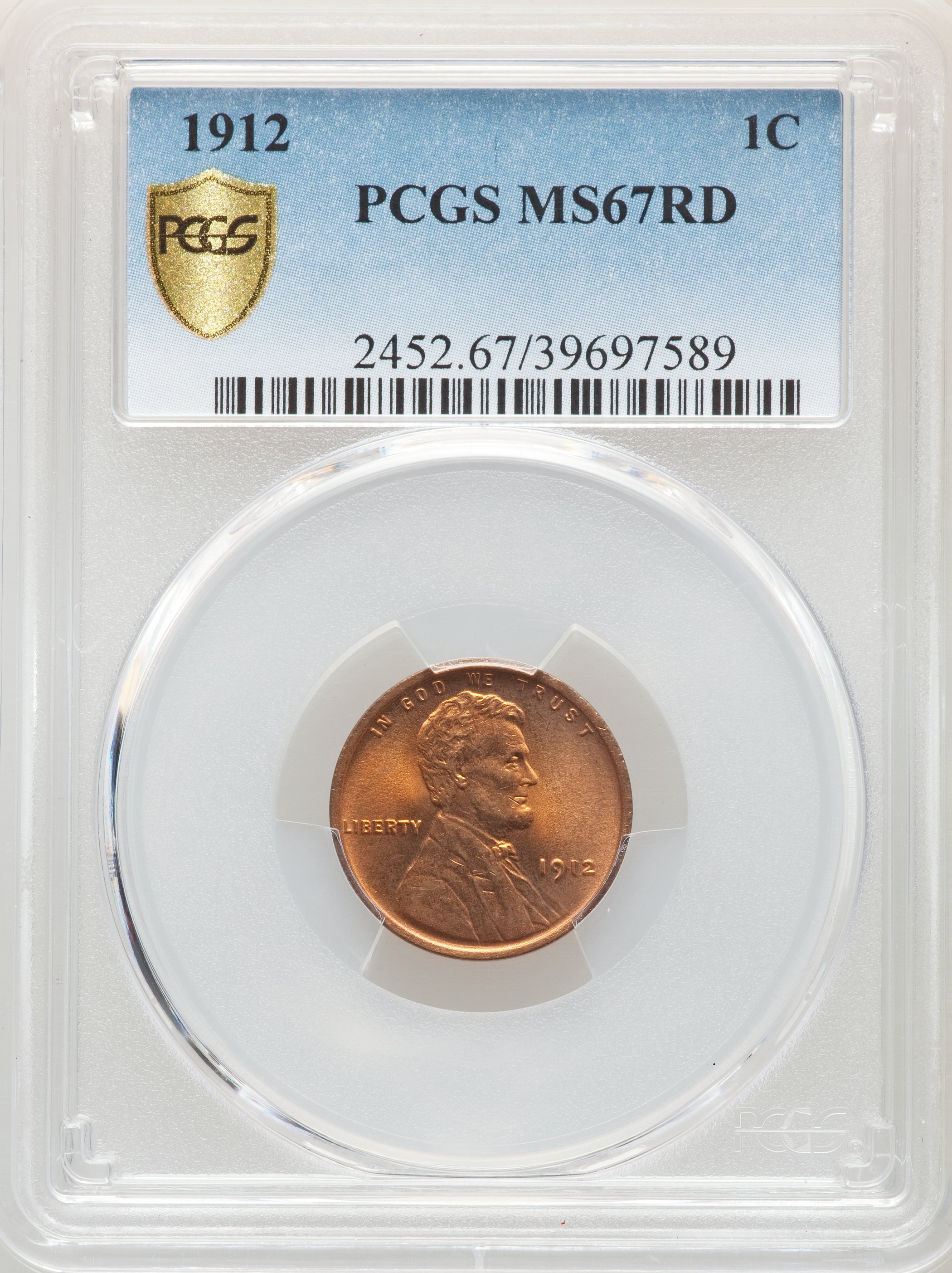 1912 1c MS RD MS67 RD CAC thumbnail 14