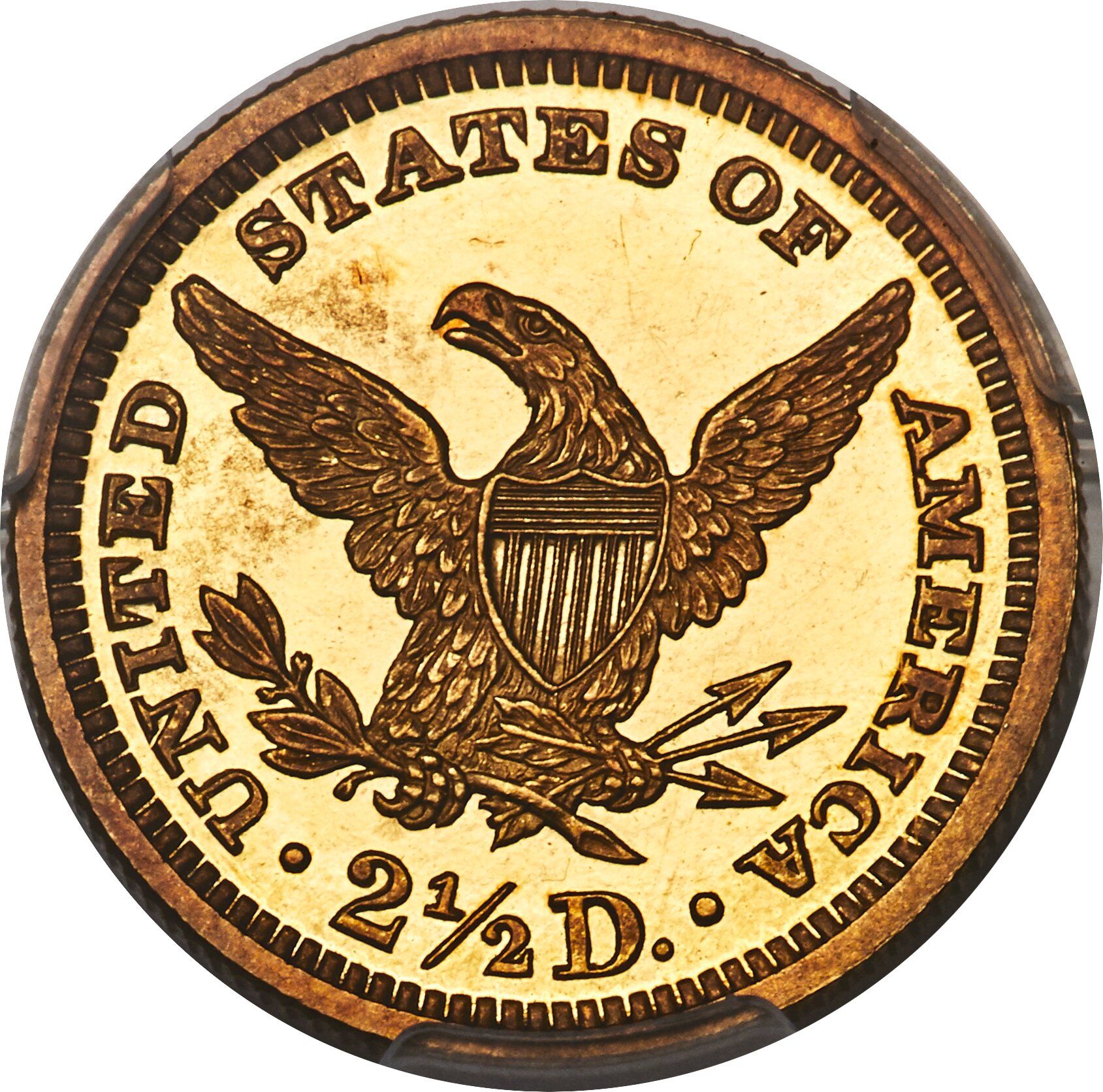 image for: 1887 $2 1/2 PR63 Deep Cameo PCGS. JD-1, R.5....