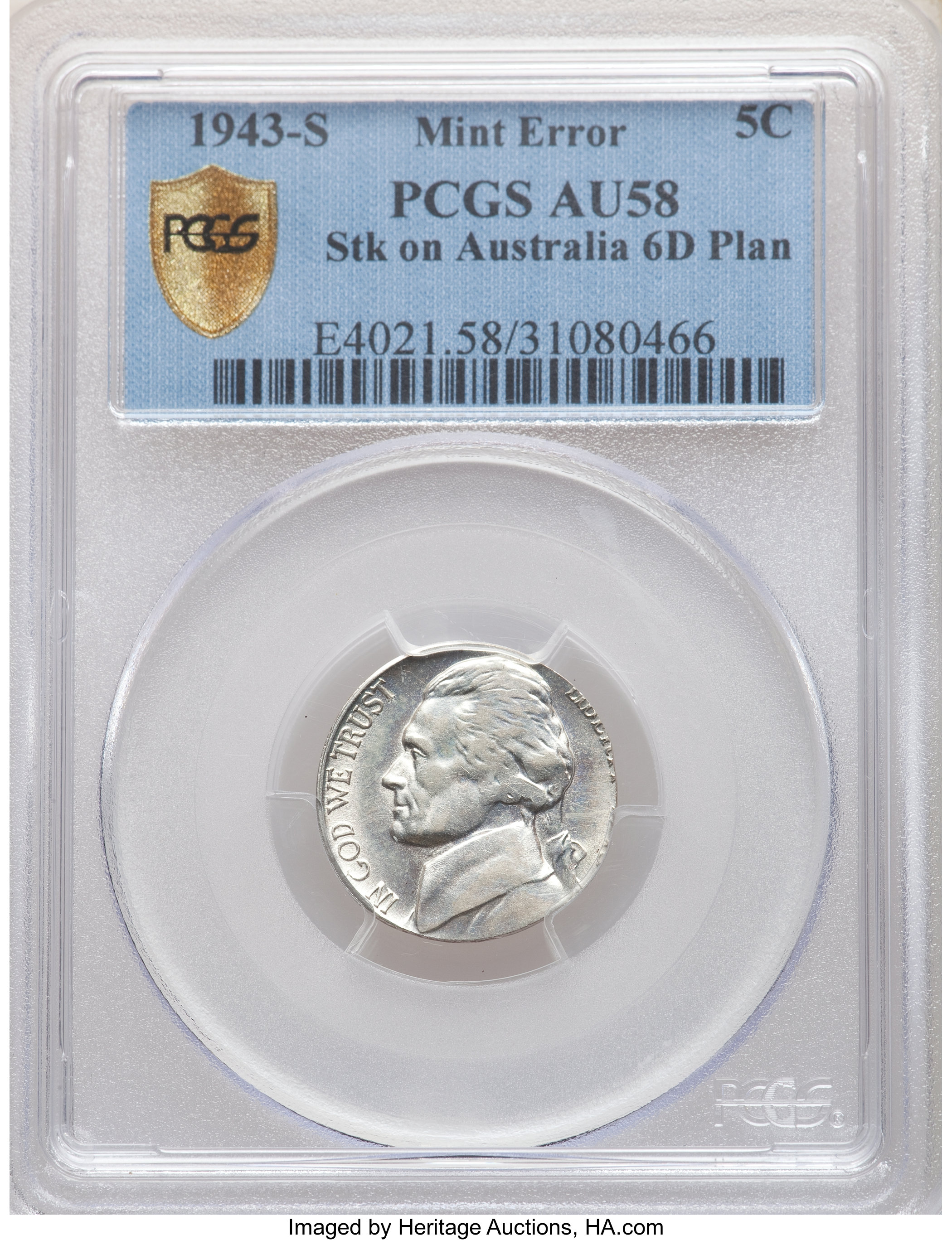 1943-S 5c Silver F12 thumbnail 15