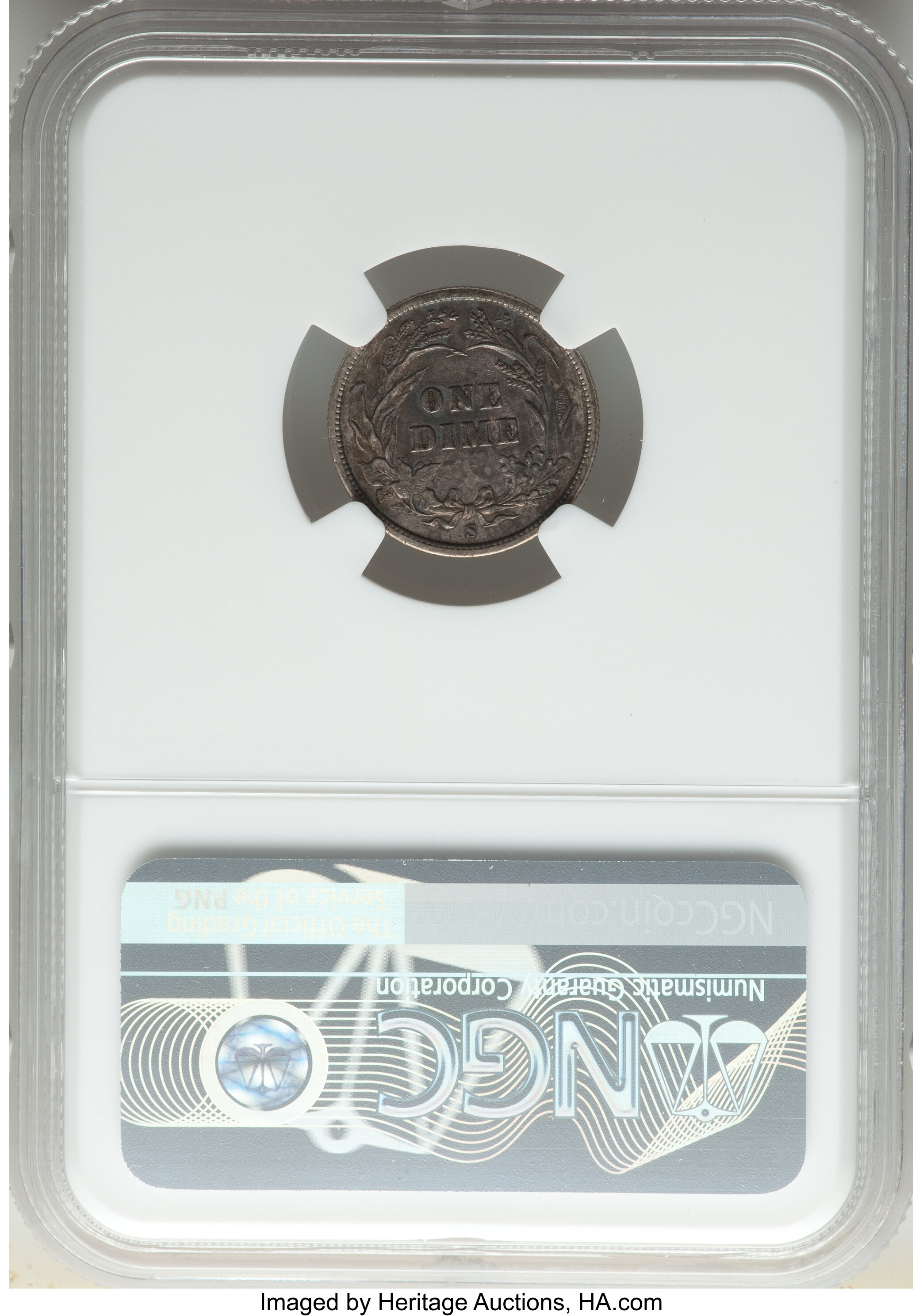 1895-S 10c XF45 thumbnail 2