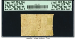 image for: Virginia Oct. 5, 1778 $5 Fr. VA-158. PCGS Very Fine 25 Apparent....